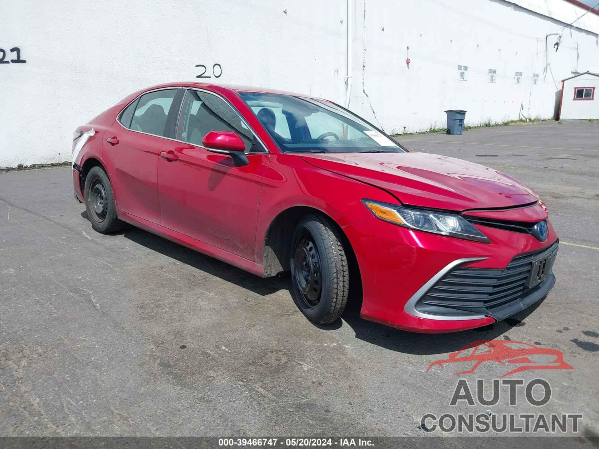 TOYOTA CAMRY 2023 - 4T1H31AK7PU048089