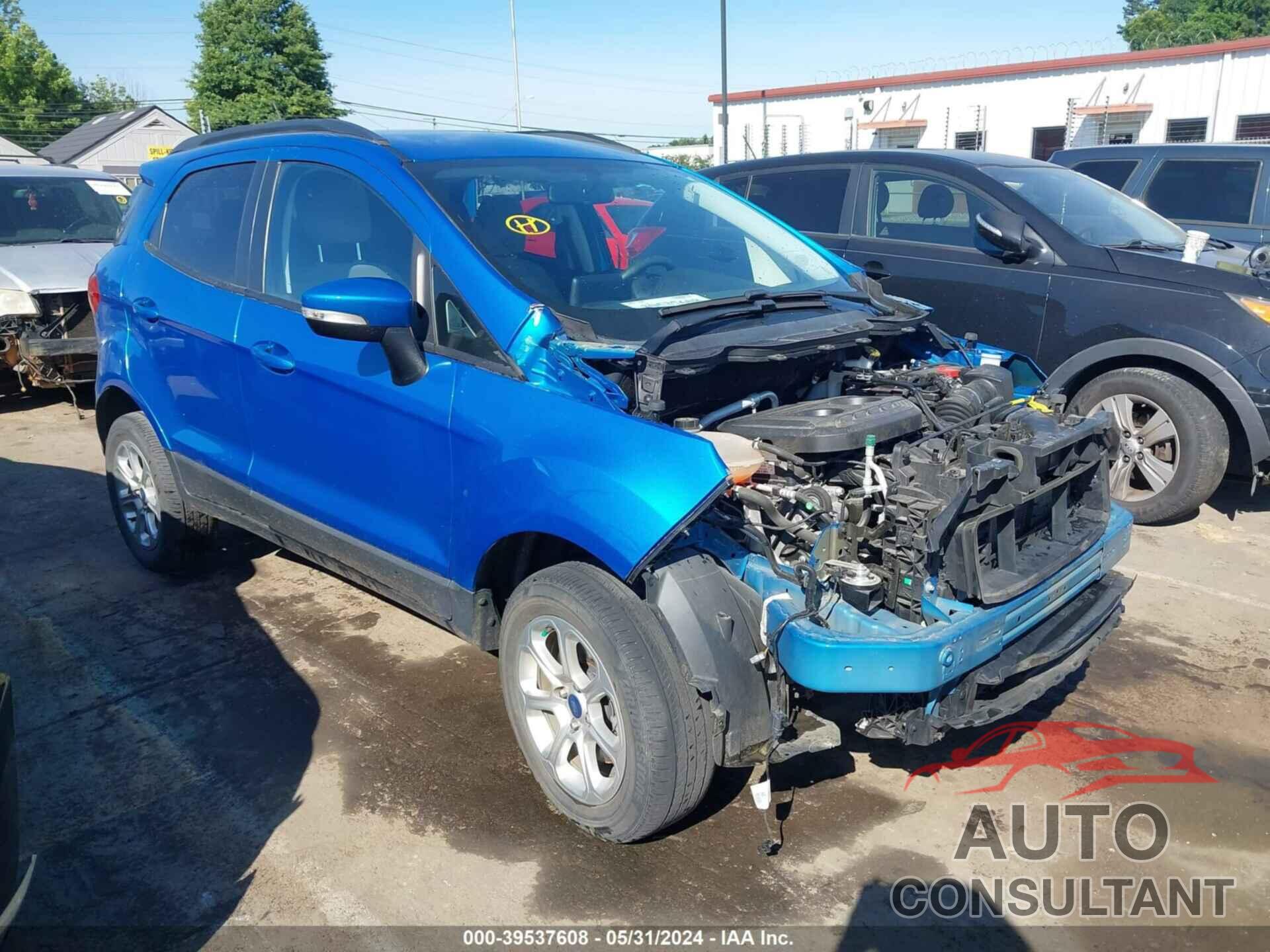 FORD ECOSPORT 2020 - MAJ6S3GL9LC334333