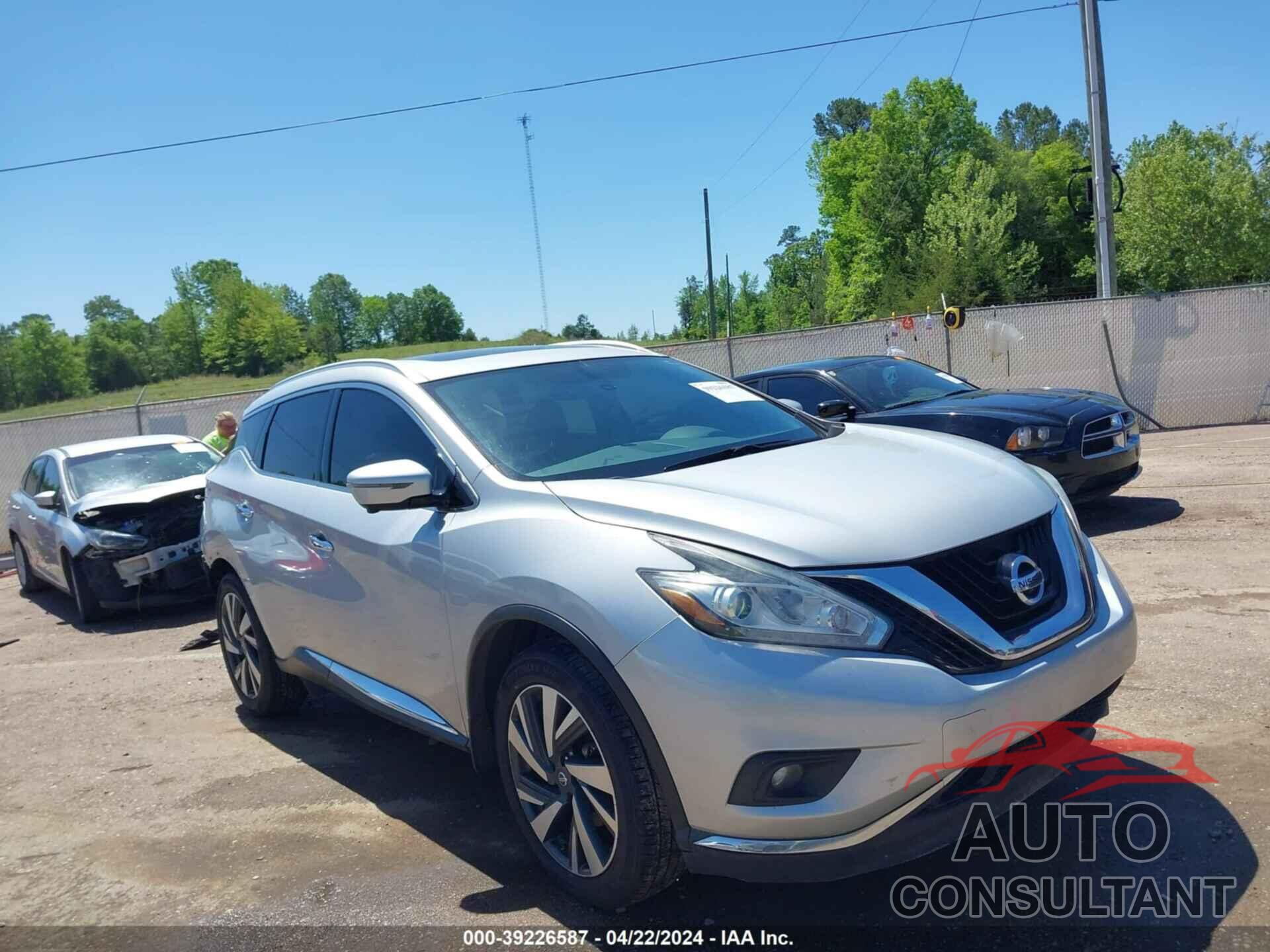 NISSAN MURANO 2017 - 5N1AZ2MG4HN186245