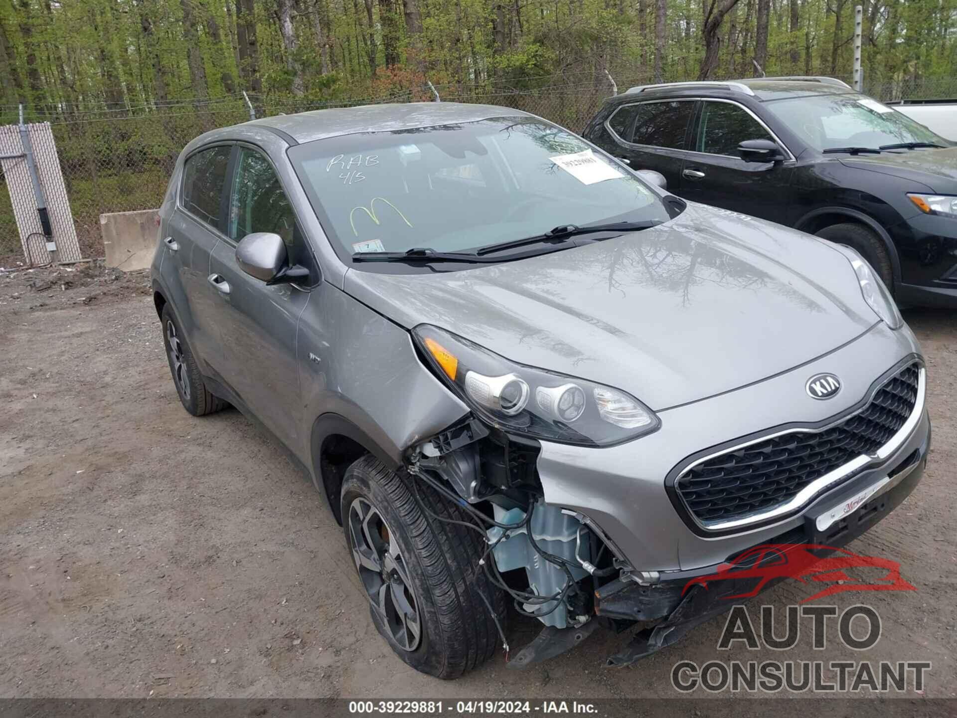 KIA SPORTAGE 2022 - KNDPMCAC7N7973470