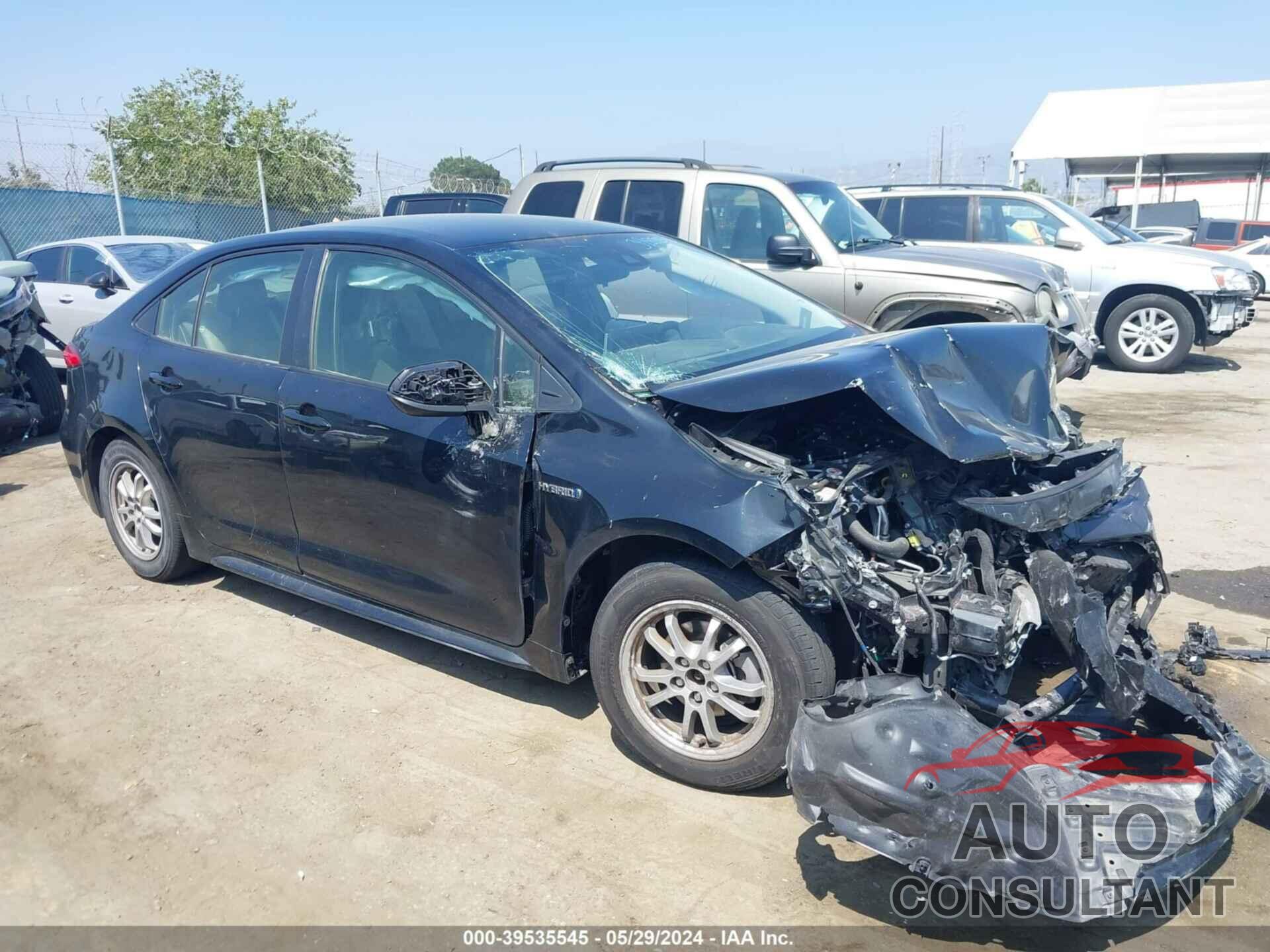 TOYOTA COROLLA 2021 - JTDEAMDE8MJ016916