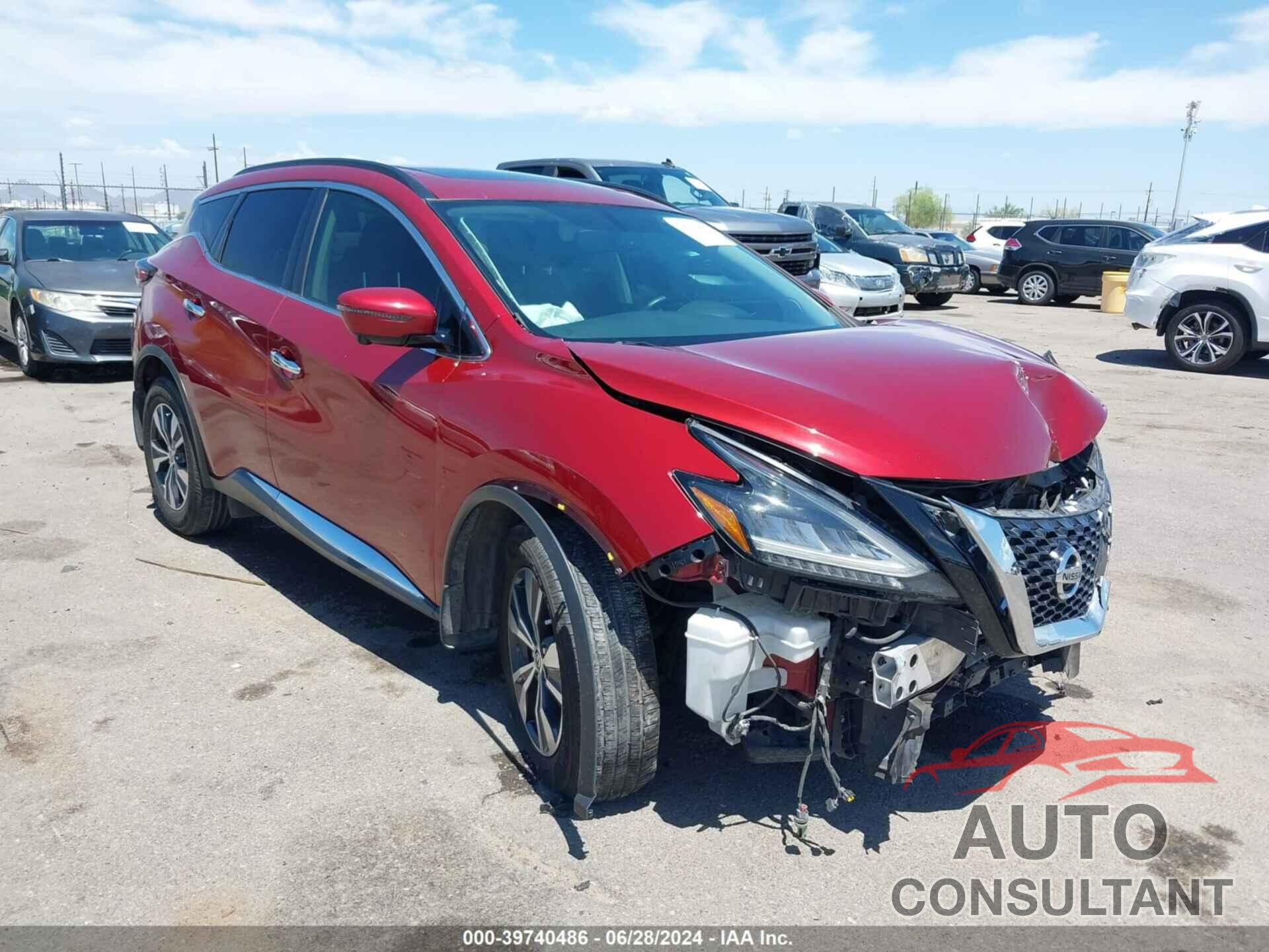 NISSAN MURANO 2019 - 5N1AZ2MJ9KN159190