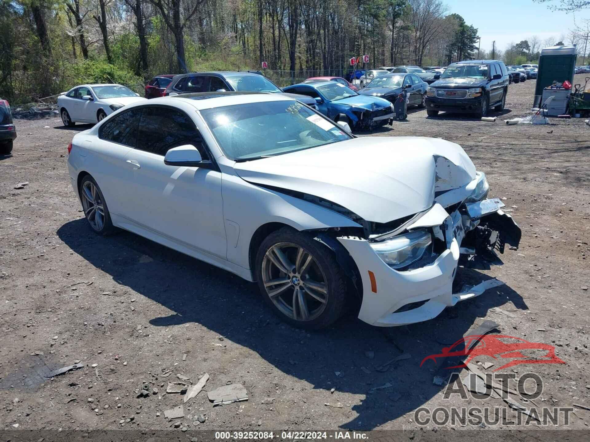 BMW 435I 2016 - WBA3R5C53GK373715
