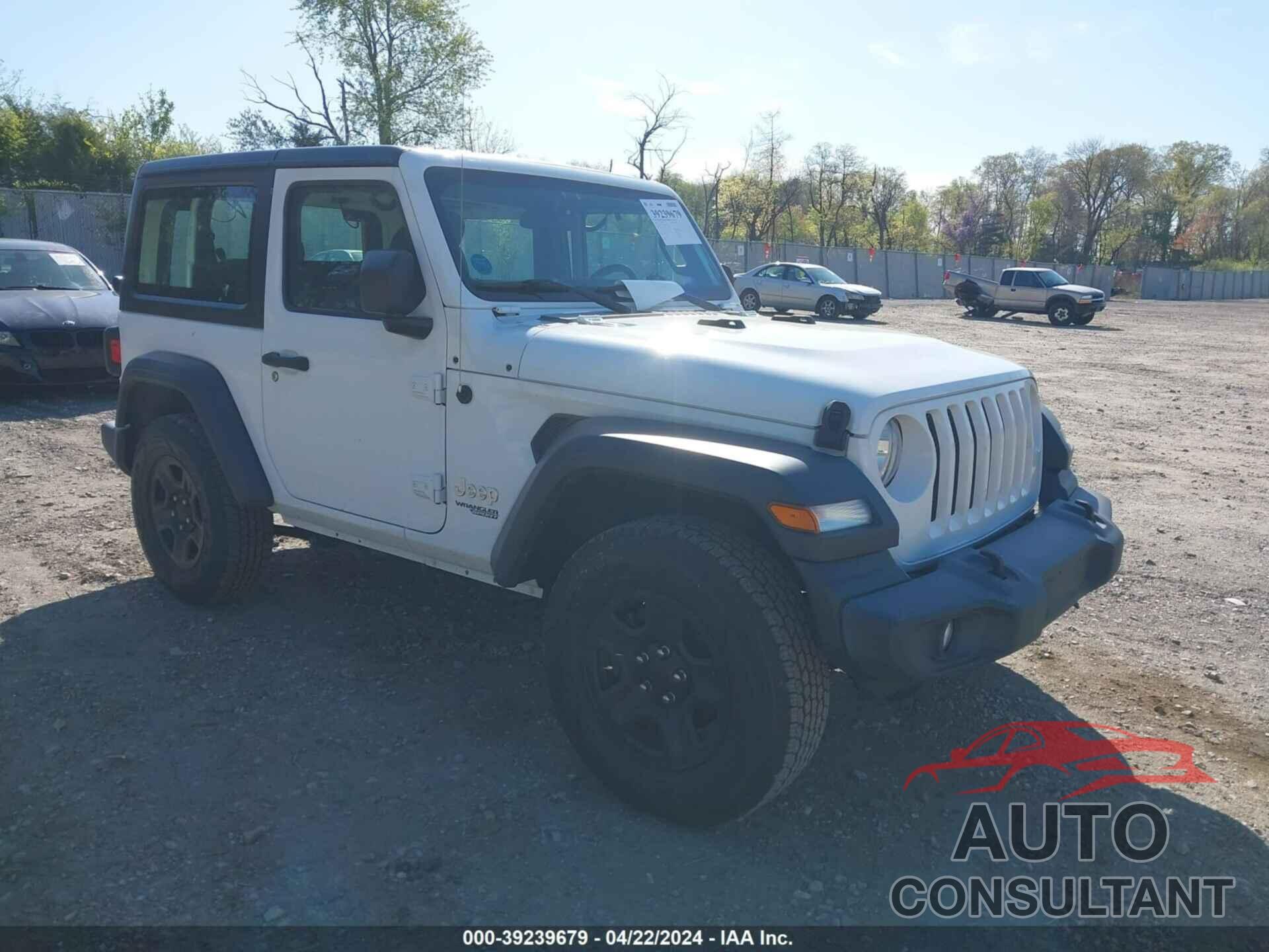 JEEP WRANGLER 2018 - 1C4GJXAN5JW200000