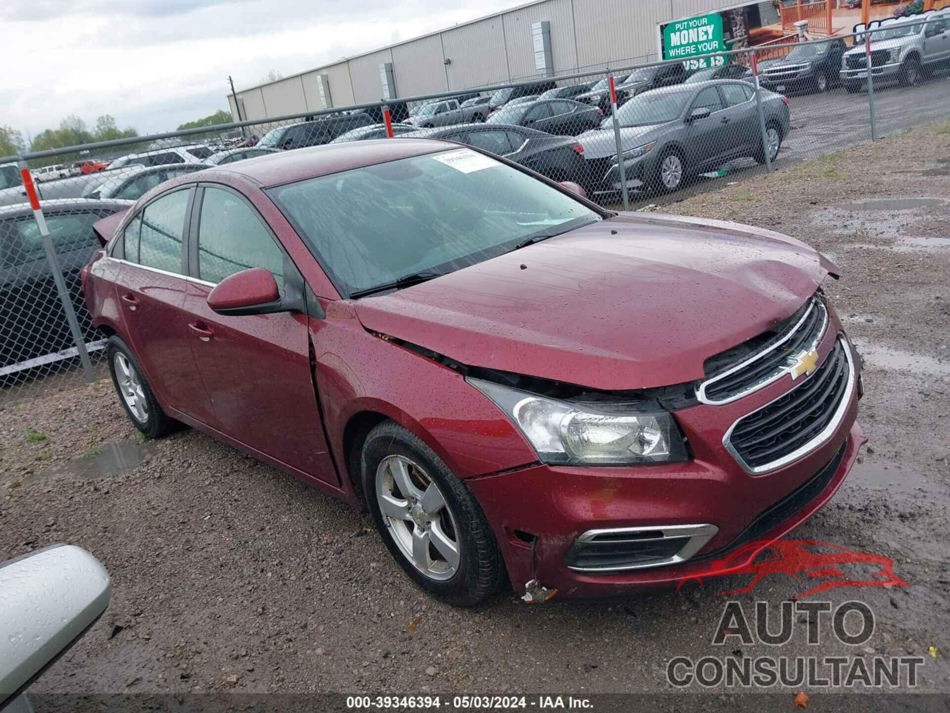 CHEVROLET CRUZE LIMITED 2016 - 1G1PE5SB5G7213080