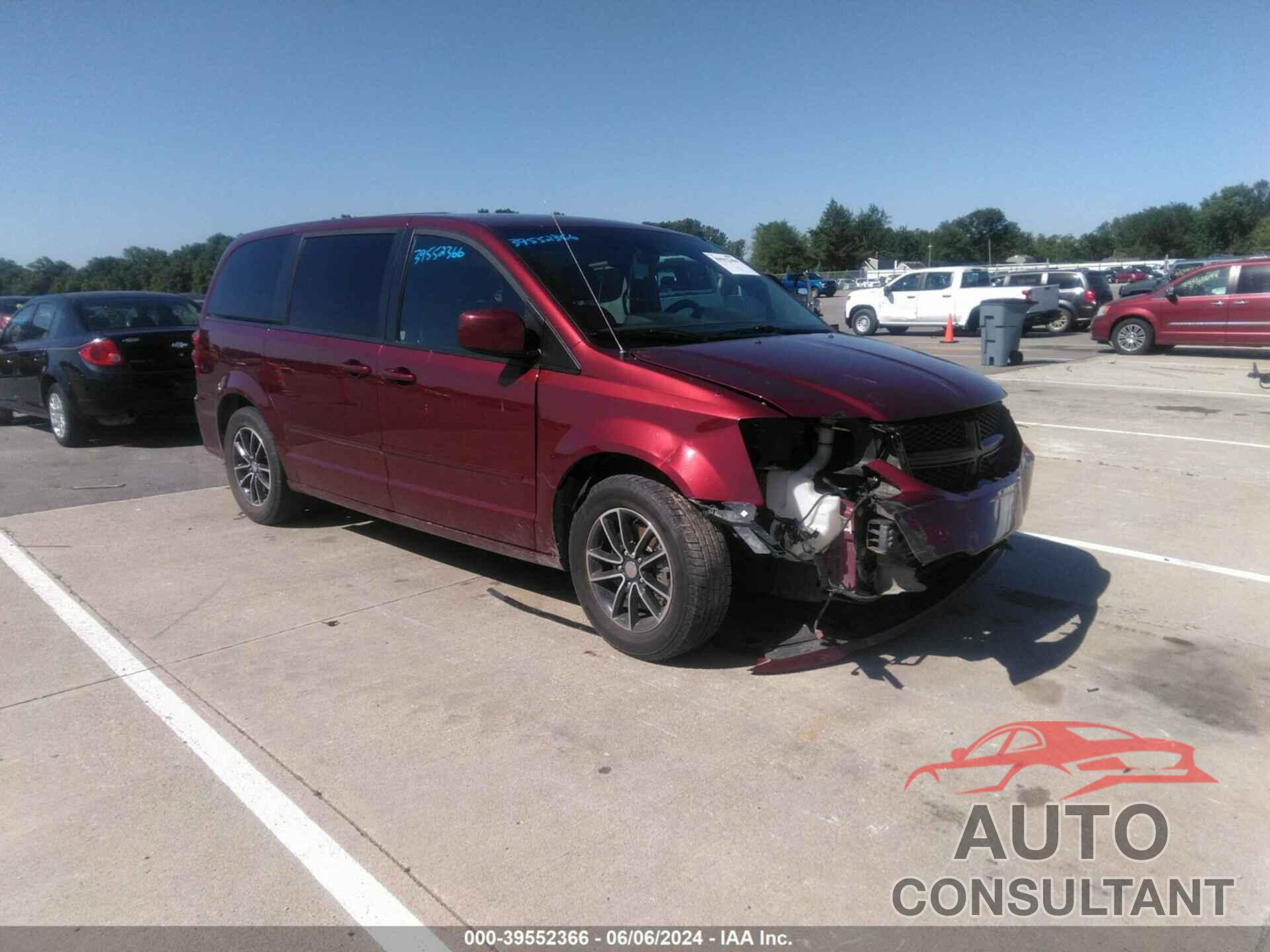 DODGE GRAND CARAVAN 2017 - 2C4RDGEG5HR547969