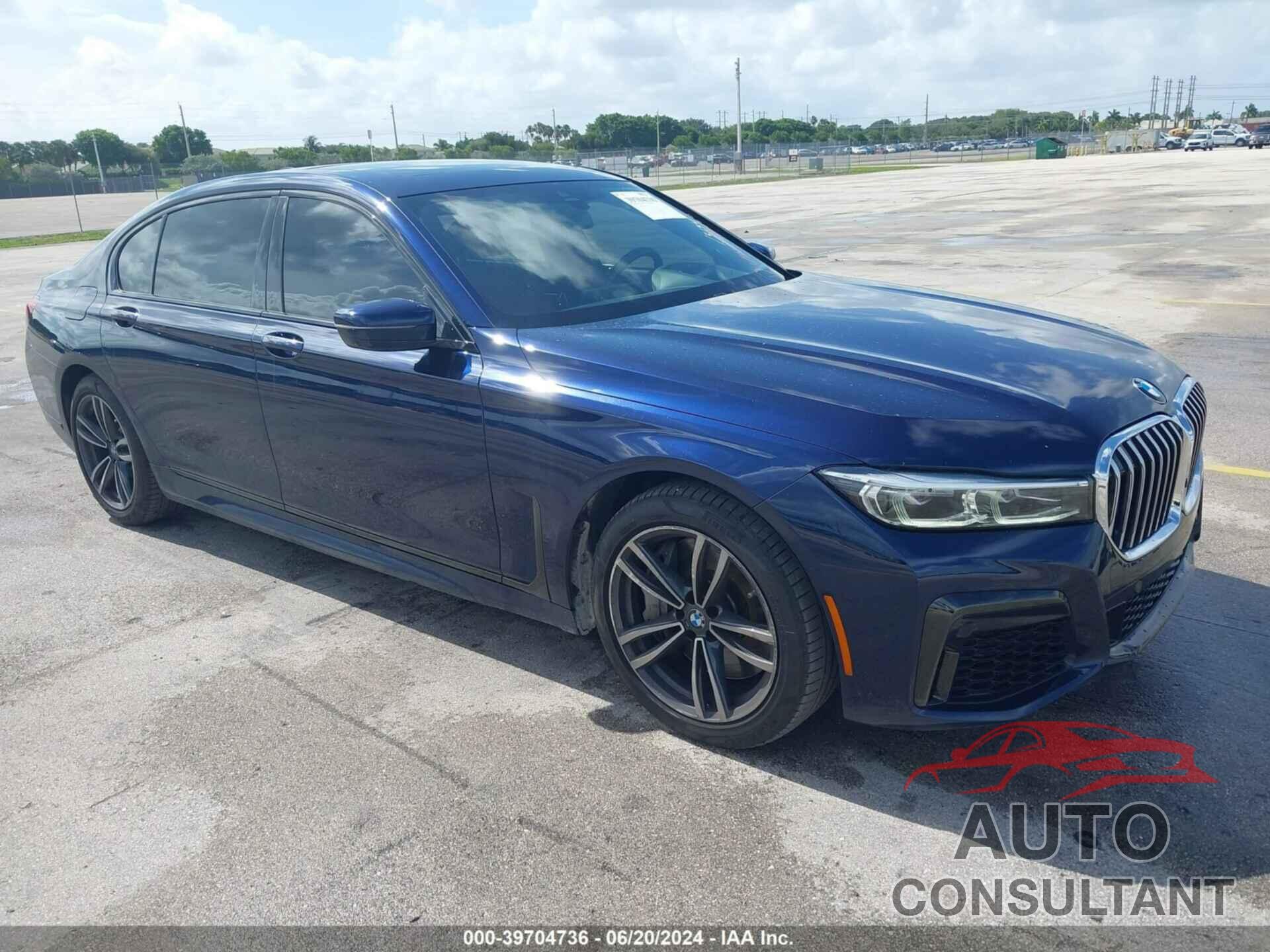 BMW 750 2022 - WBA7U2C06NCK92895