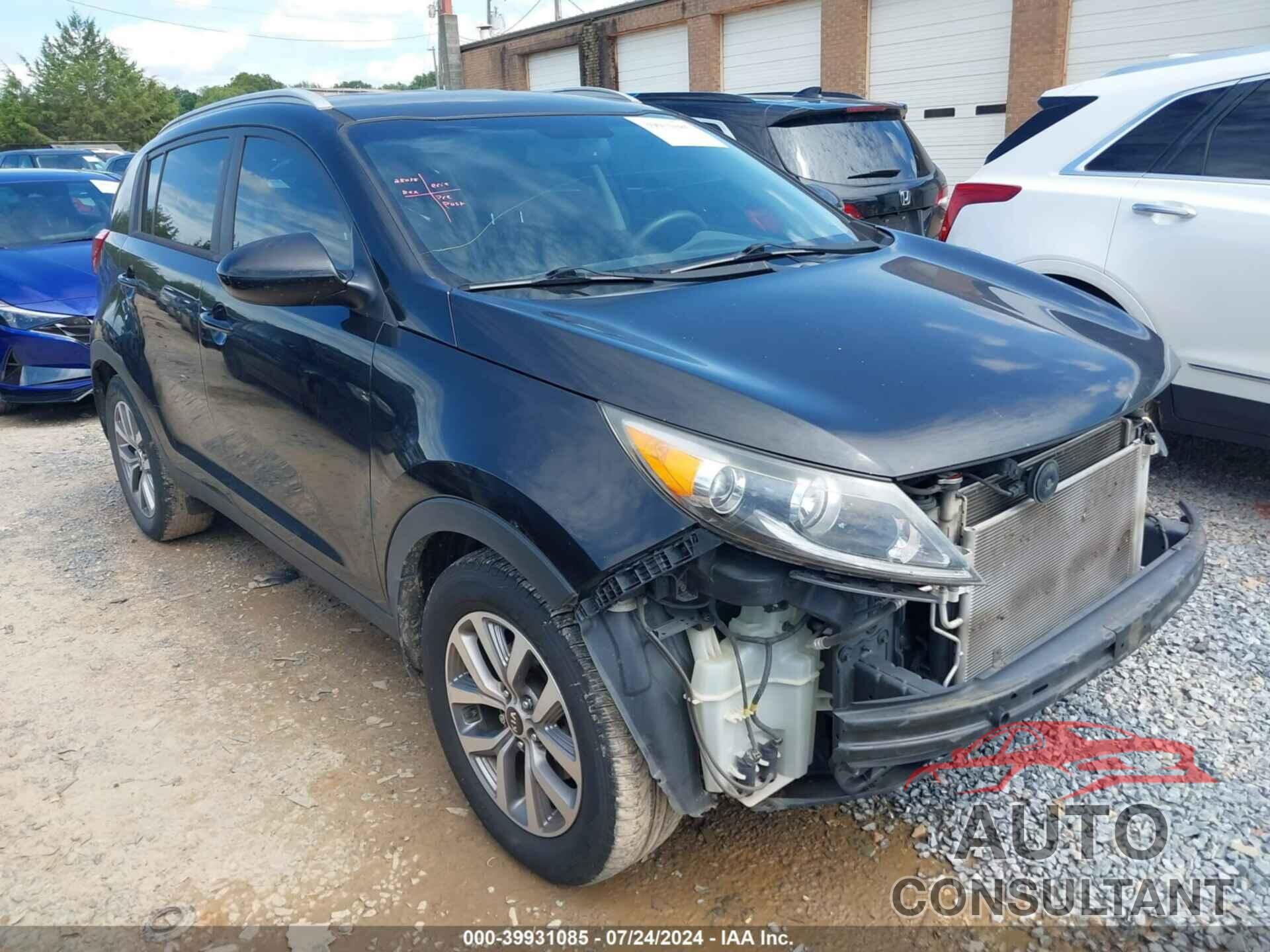 KIA SPORTAGE 2016 - KNDPB3AC1G7849705