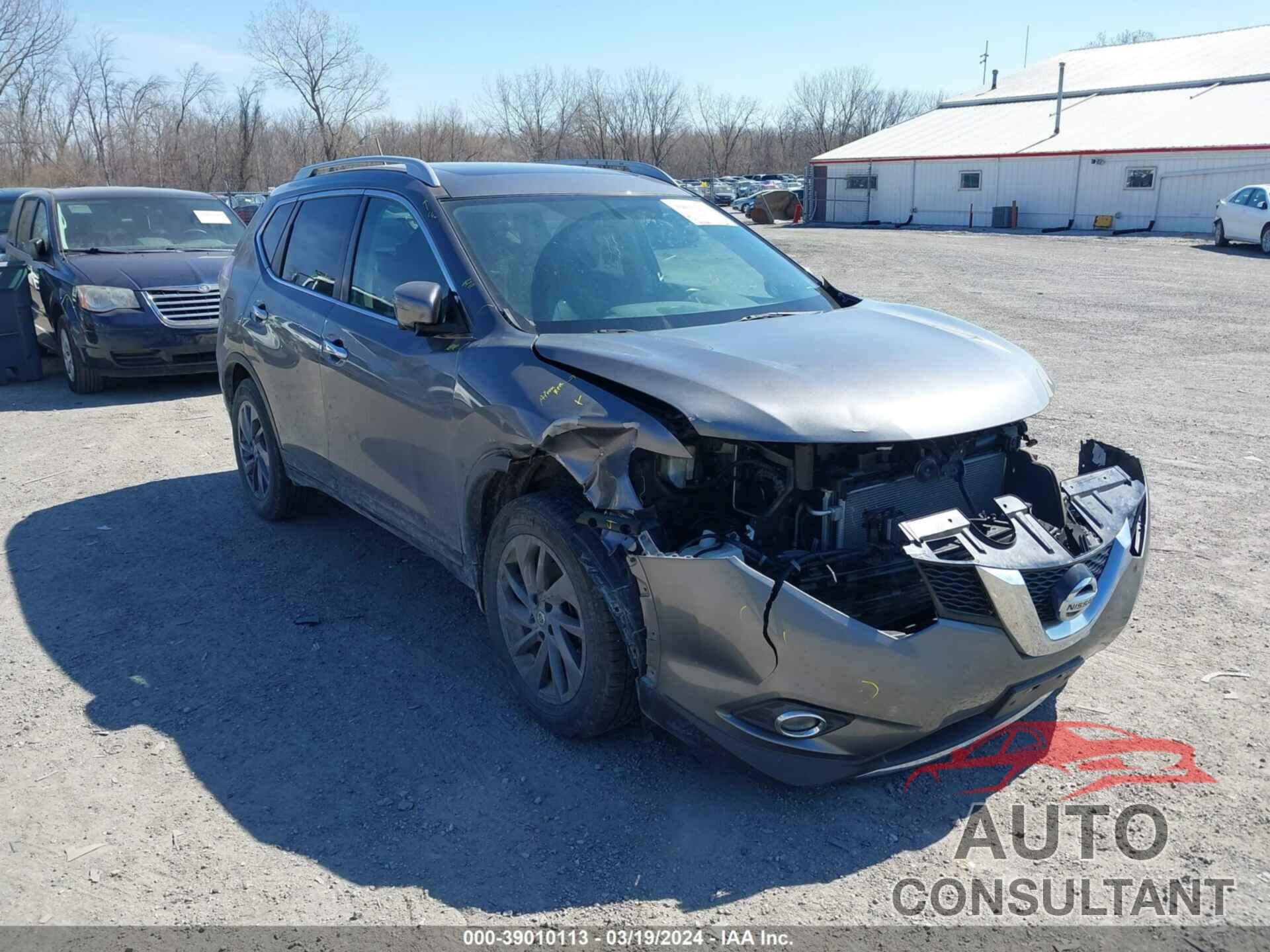 NISSAN ROGUE 2016 - 5N1AT2MT7GC925522