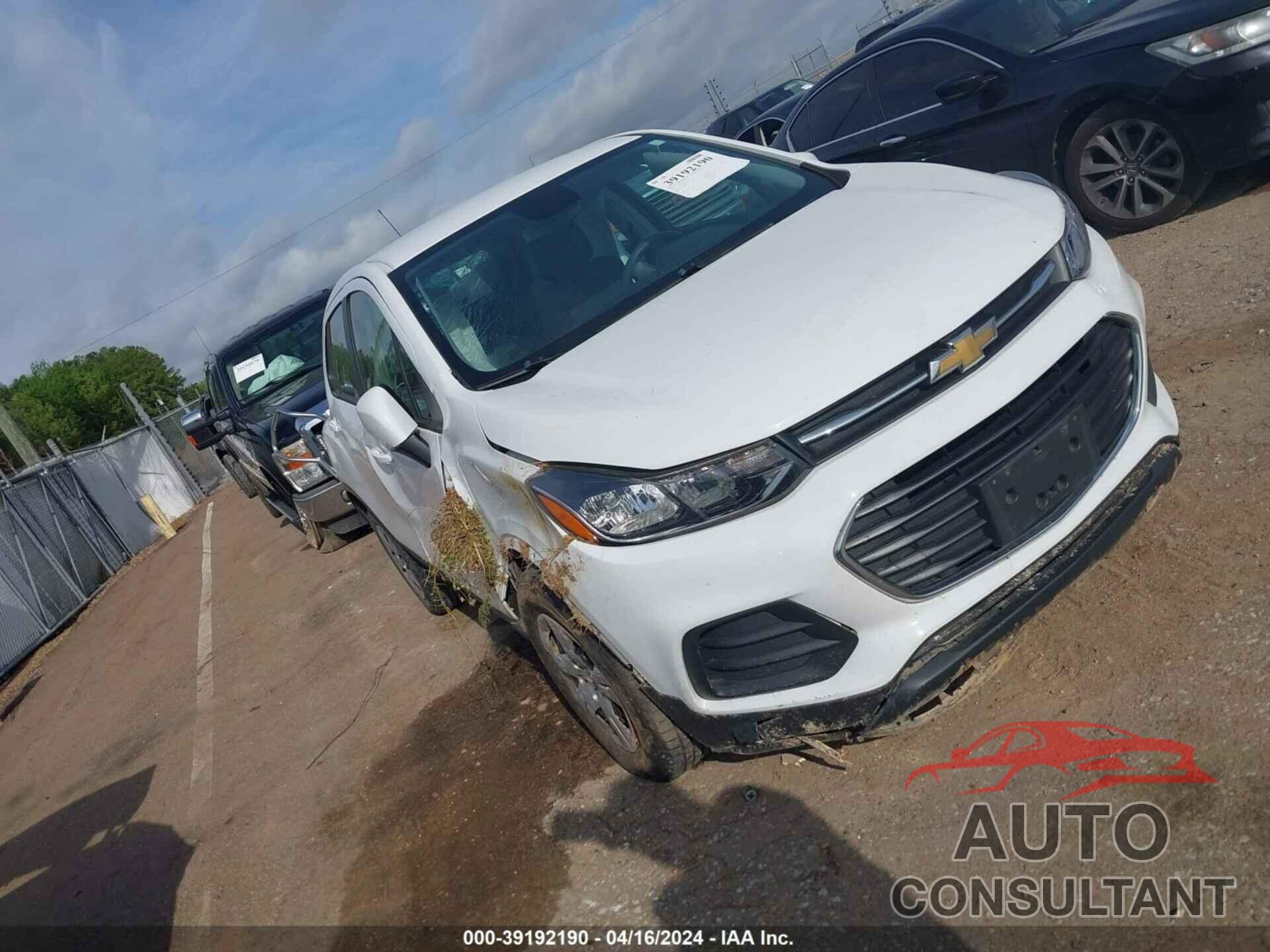 CHEVROLET TRAX 2017 - KL7CJKSB3HB243920