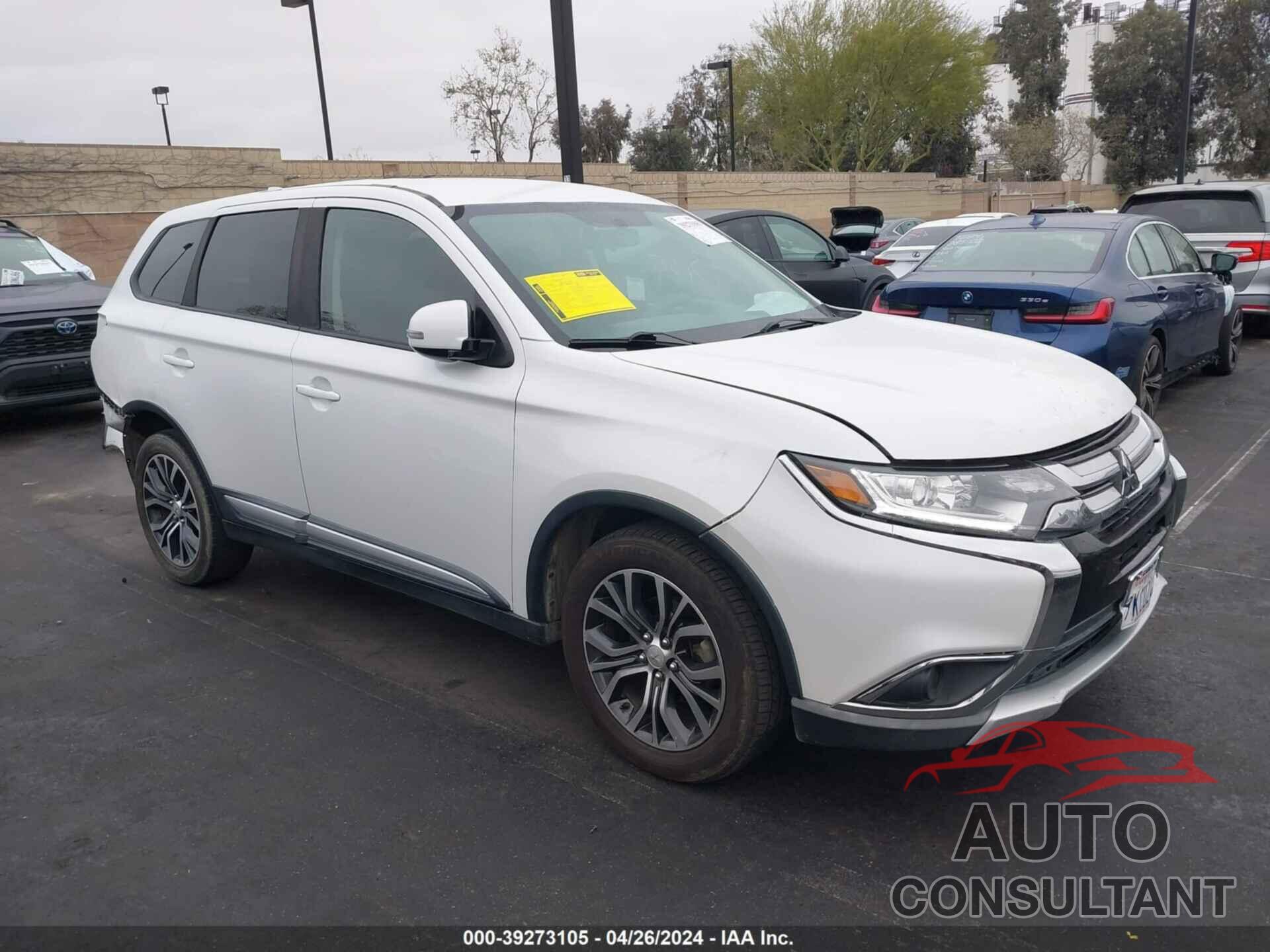 MITSUBISHI OUTLANDER 2017 - JA4AD3A36HZ055783