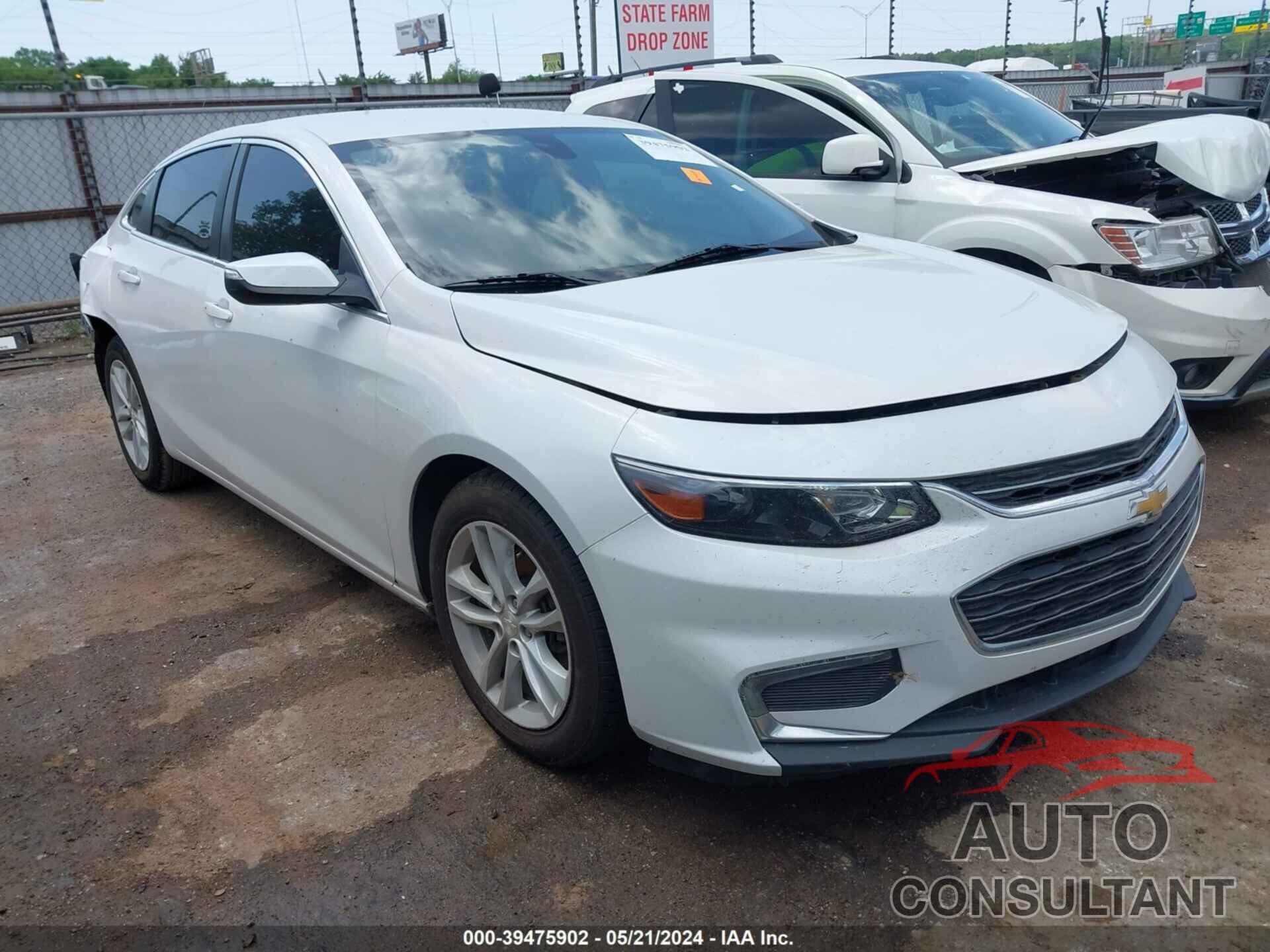 CHEVROLET MALIBU 2016 - 1G1ZE5ST1GF252790