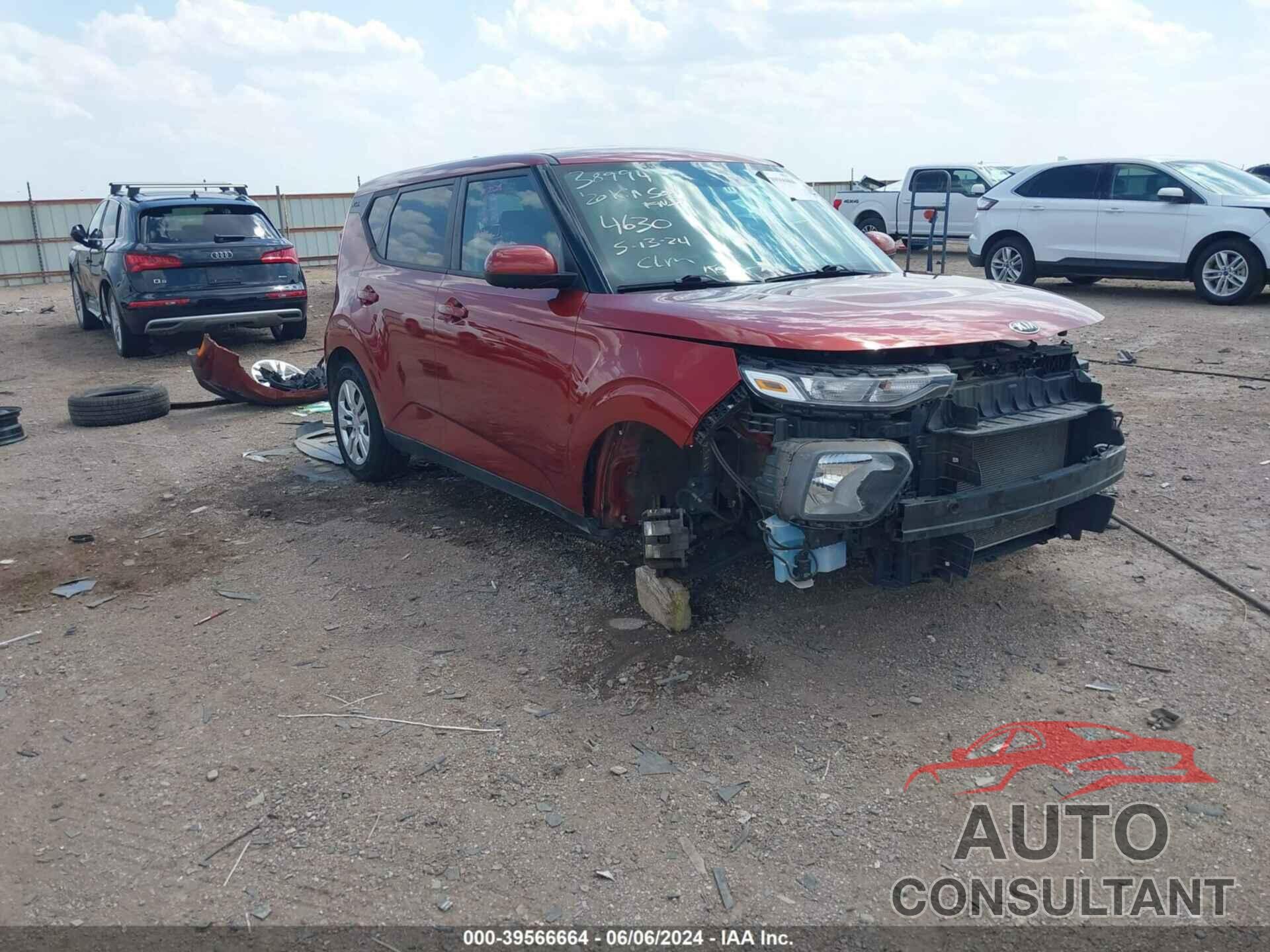 KIA SOUL 2020 - KNDJ23AU4L7084630