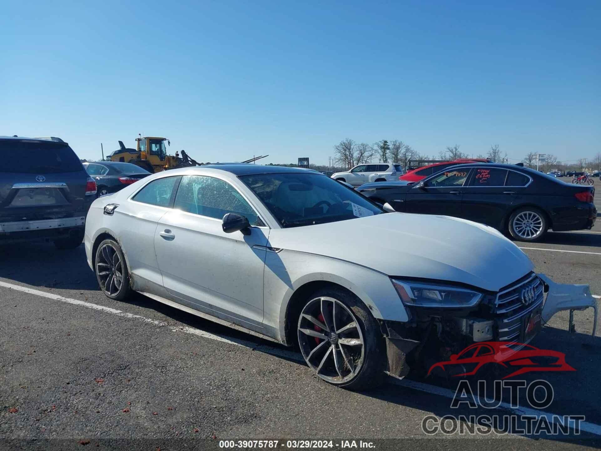 AUDI S5 2018 - WAUP4AF55JA022886
