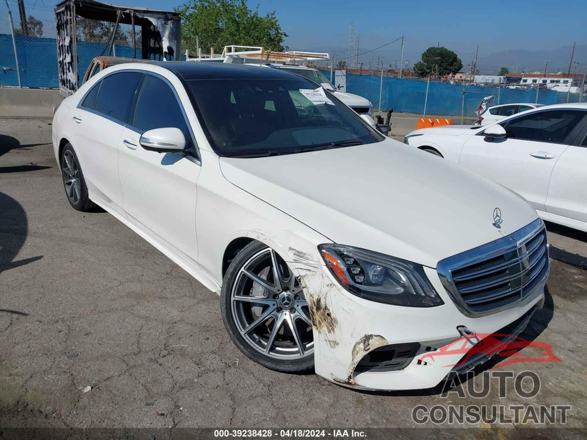 MERCEDES-BENZ S 450 2018 - WDDUG6GB9JA360862