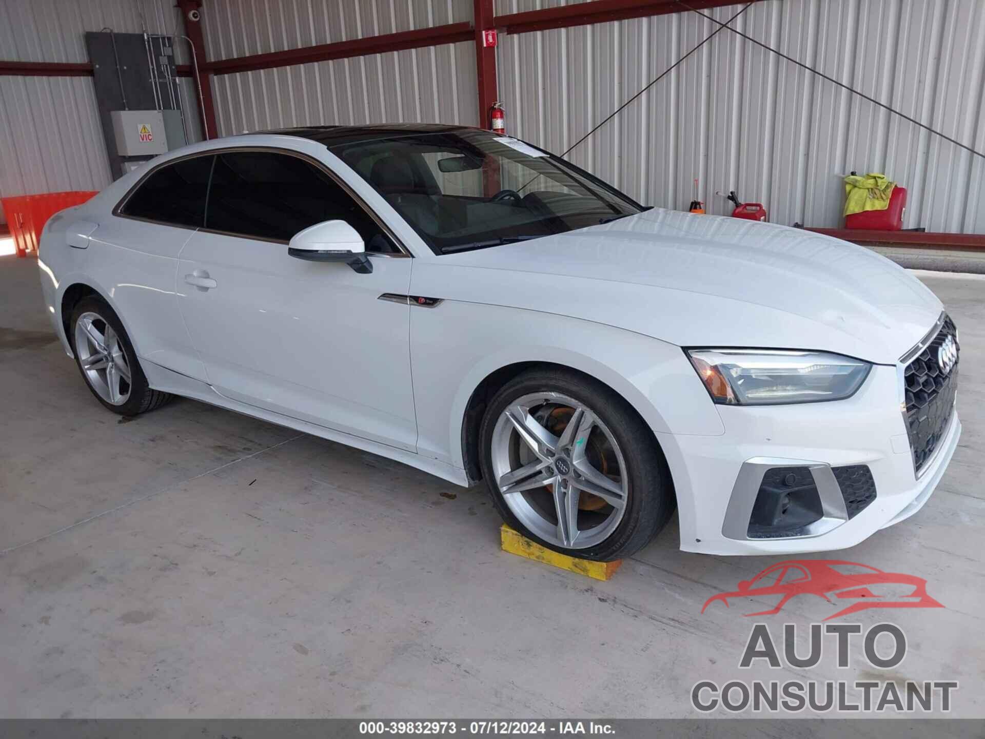 AUDI A5 2020 - WAUSNAF58LA002772