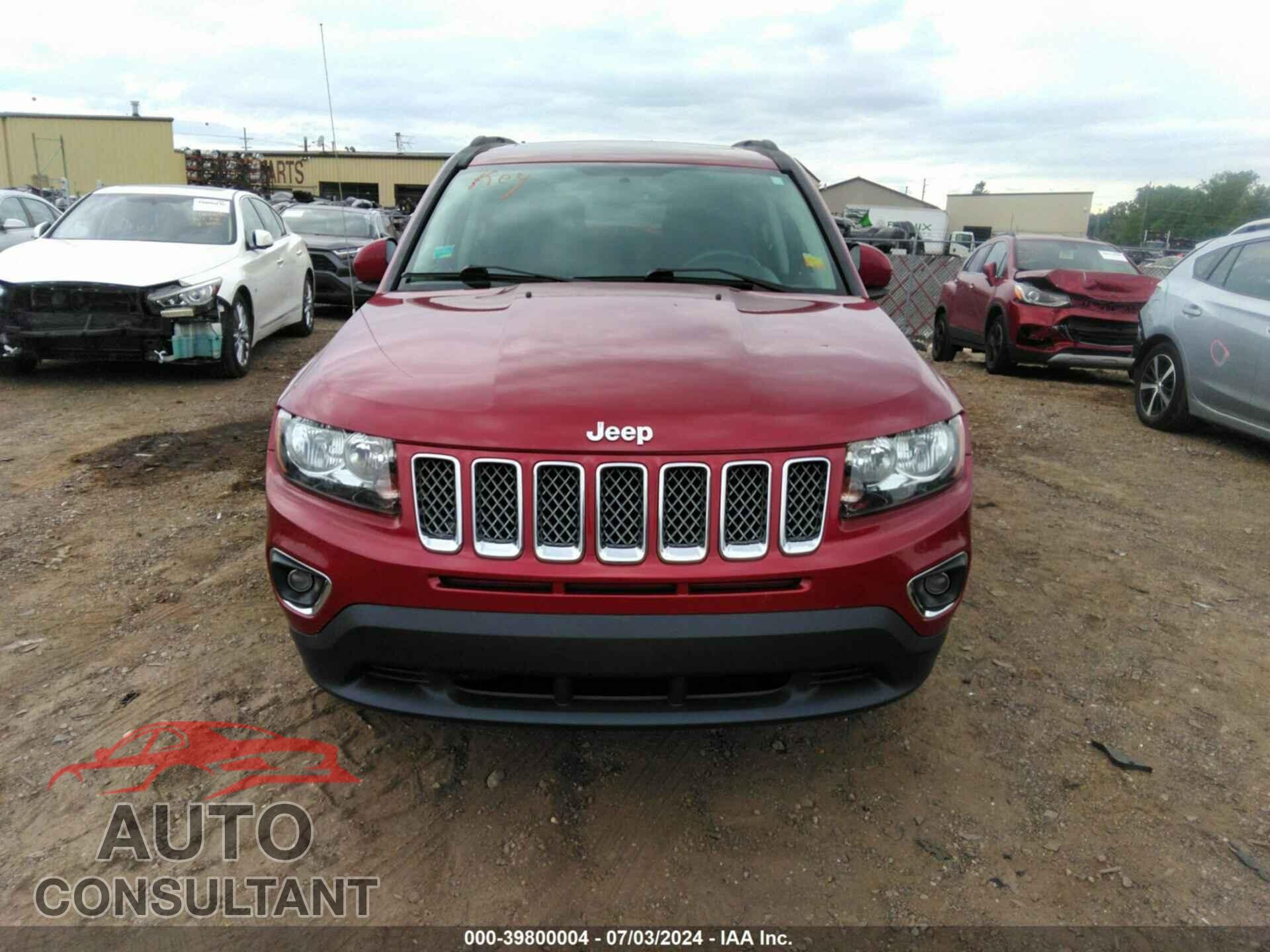 JEEP COMPASS 2016 - 1C4NJCEA2GD785789