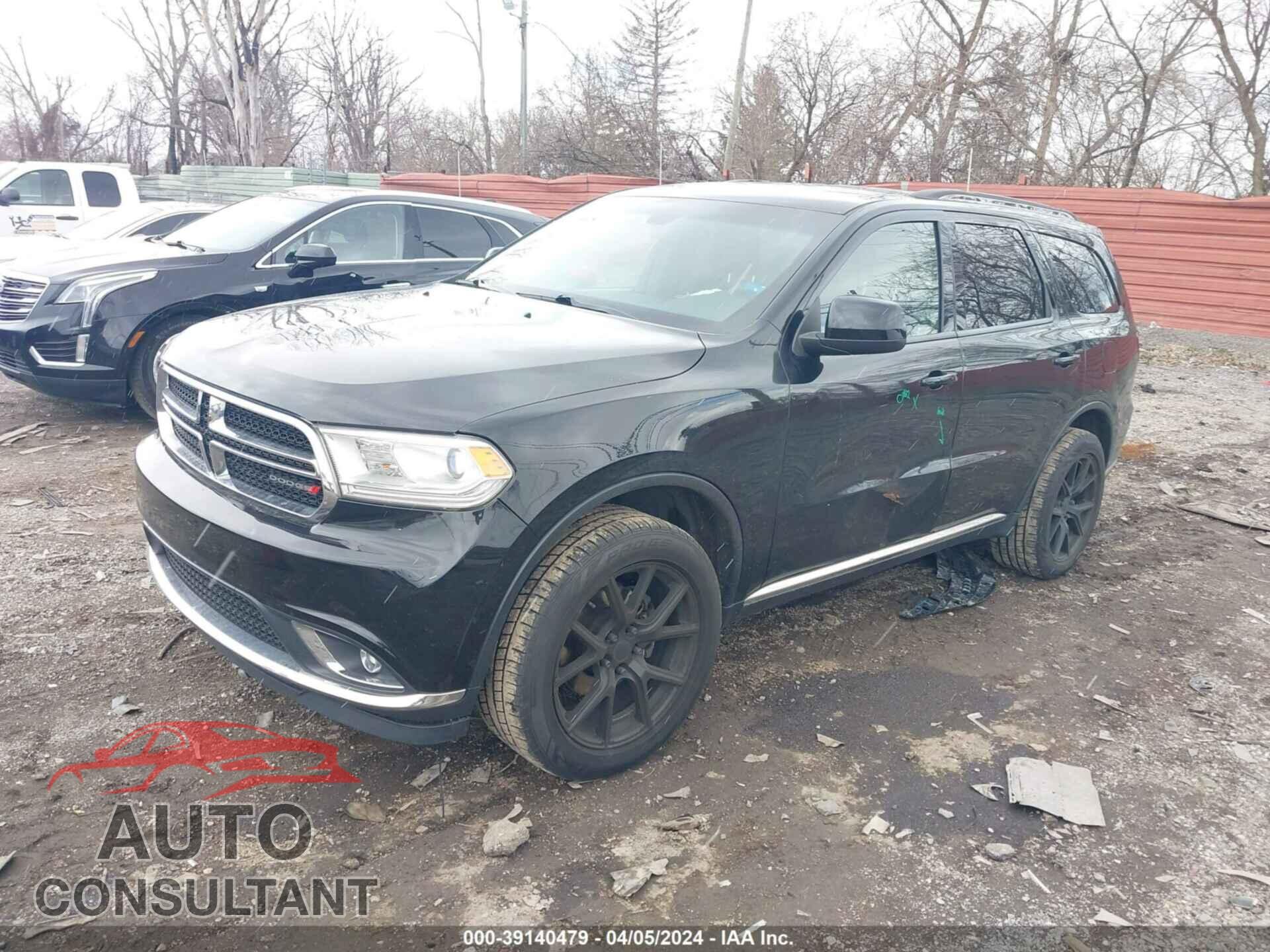 DODGE DURANGO 2017 - 1C4RDJAG4HC884144