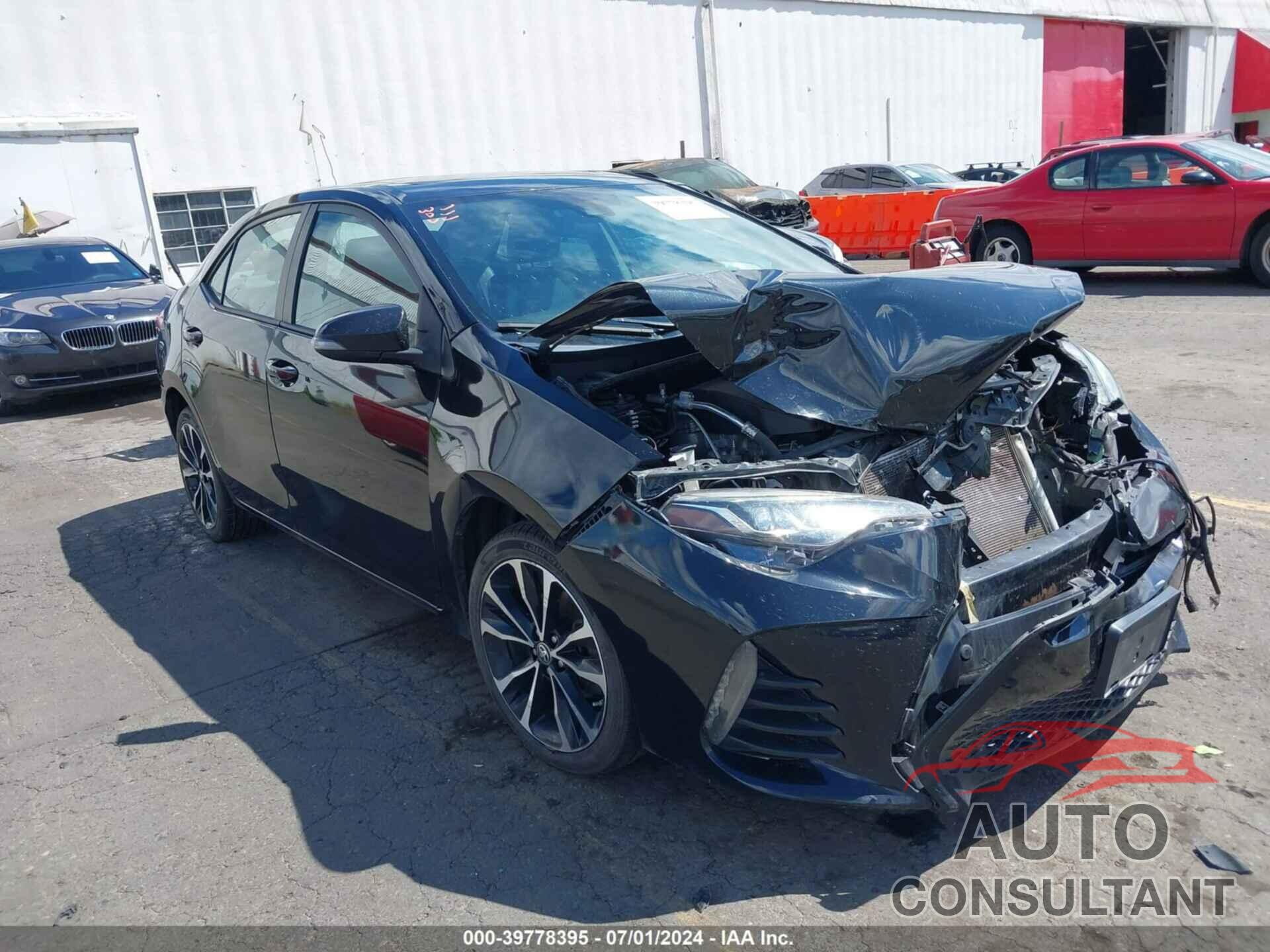 TOYOTA COROLLA 2019 - 2T1BURHE0KC170210