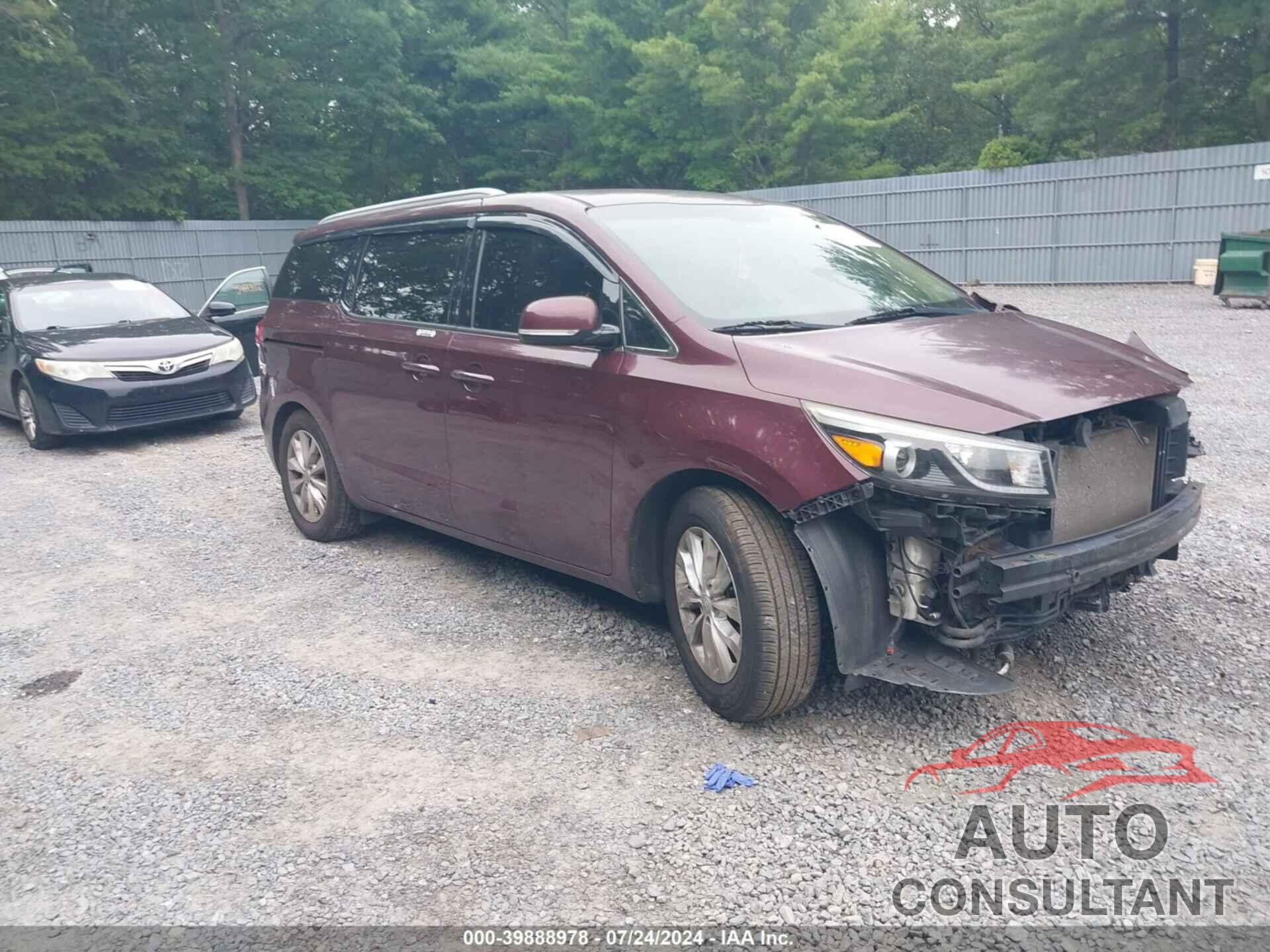 KIA SEDONA 2015 - KNDMC5C18F6020027