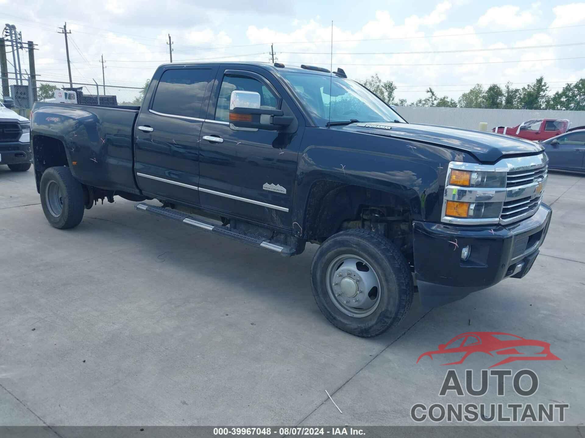 CHEVROLET SILVERADO 3500HD 2016 - 1GC4K1E81GF244389