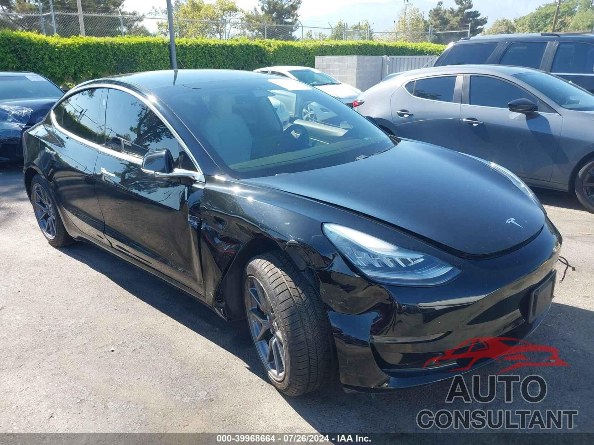 TESLA MODEL 3 2019 - 5YJ3E1EA4KF312090