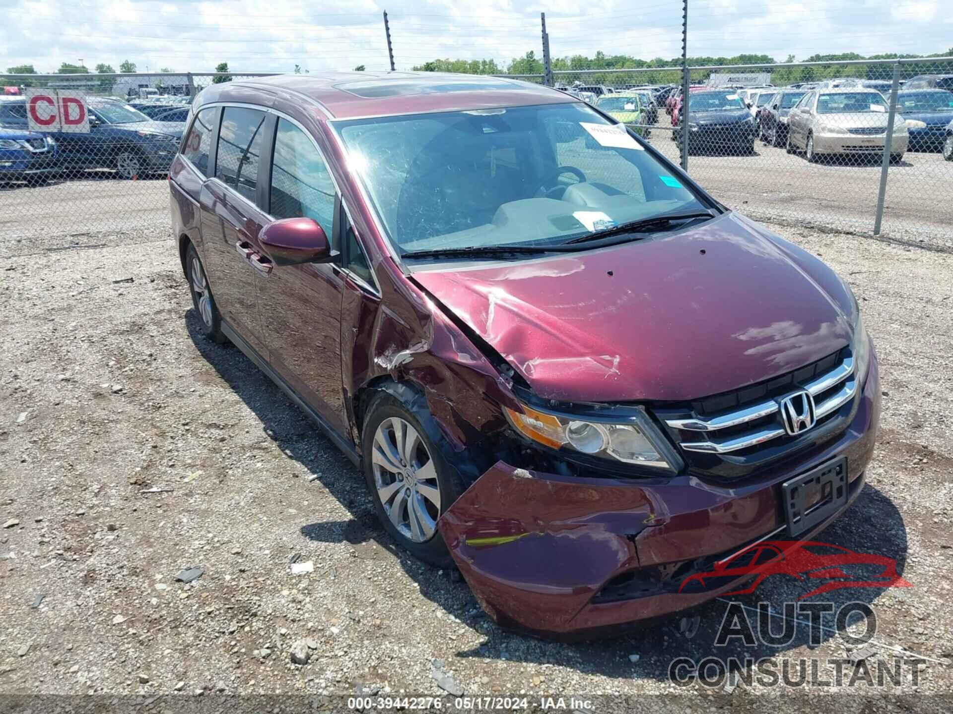 HONDA ODYSSEY 2016 - 5FNRL5H62GB073211