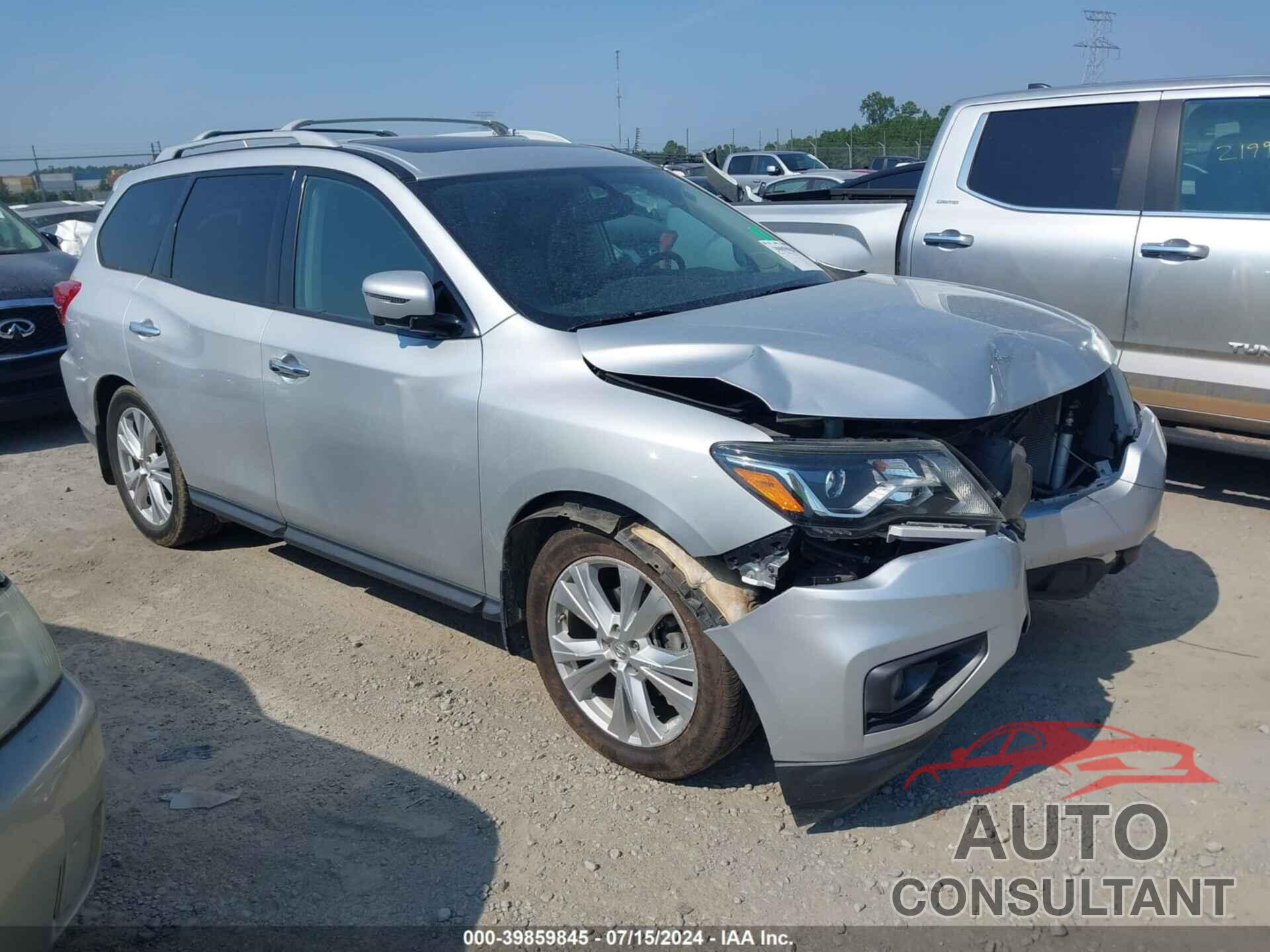 NISSAN PATHFINDER 2018 - 5N1DR2MN7JC650576