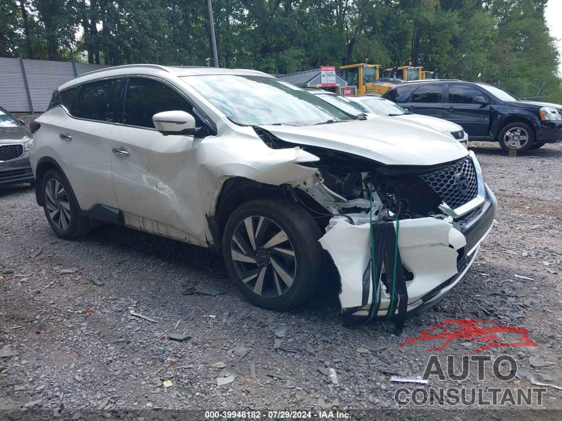 NISSAN MURANO 2019 - 5N1AZ2MS3KN158884