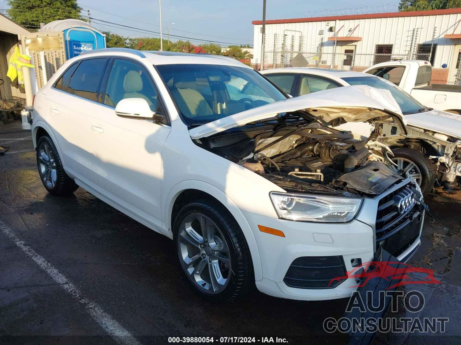 AUDI Q3 2017 - WA1JCCFS0HR010681