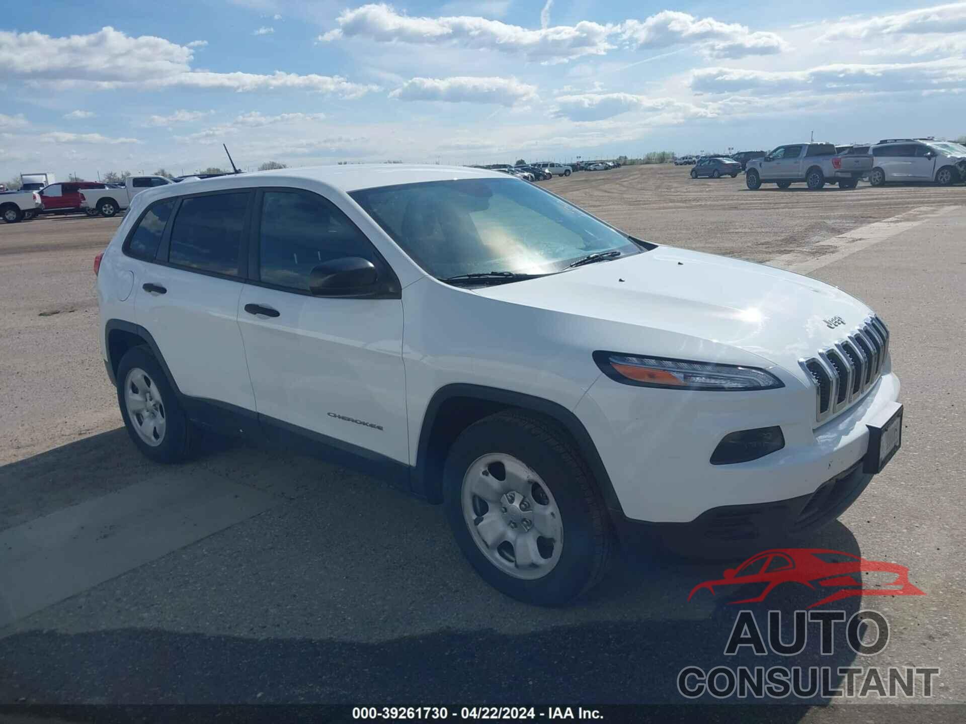 JEEP CHEROKEE 2016 - 1C4PJMAB6GW266939