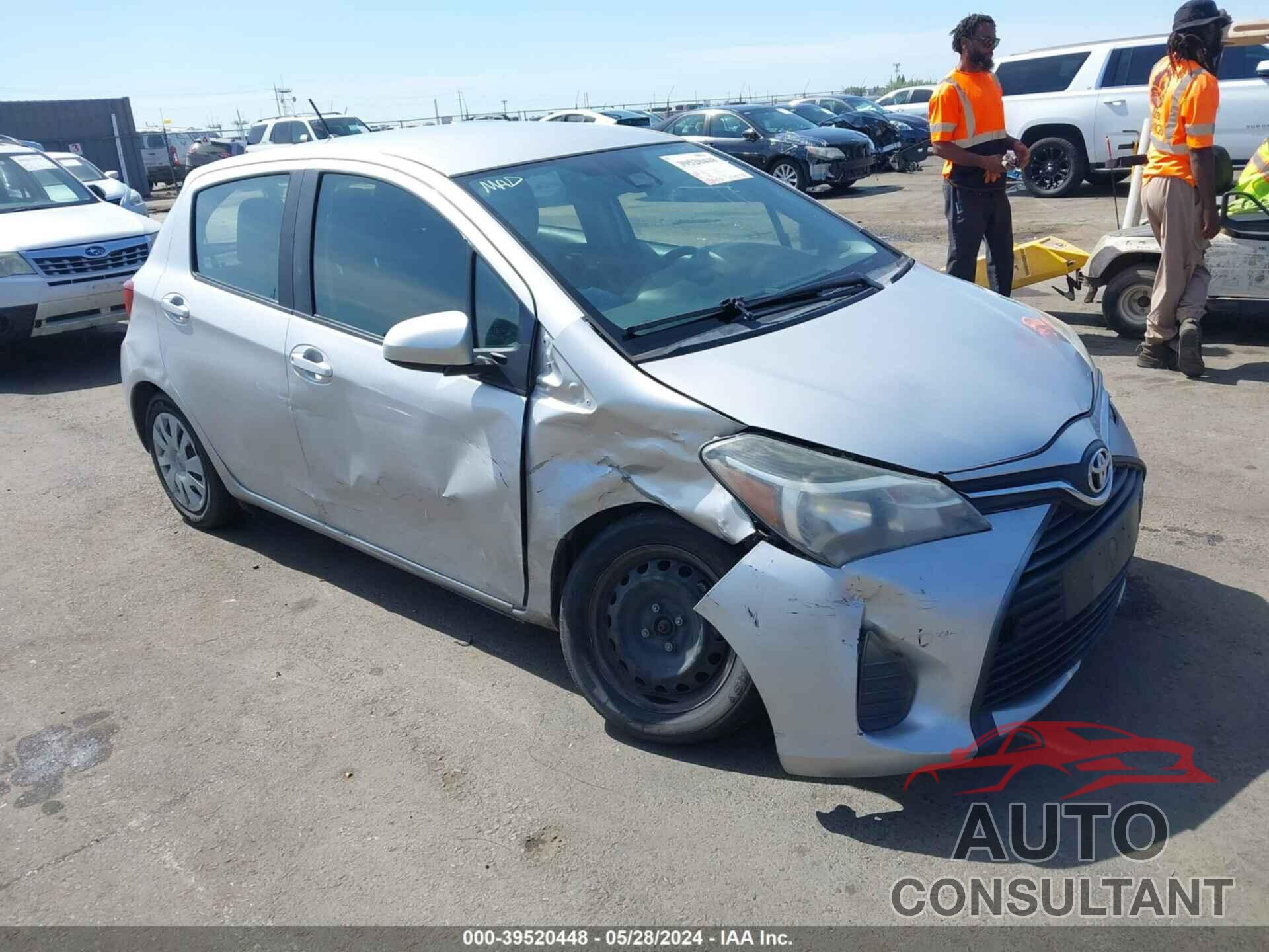 TOYOTA YARIS 2017 - VNKKTUD33HA081536