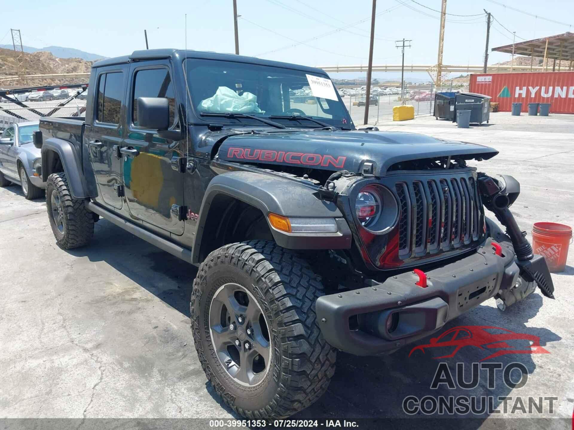 JEEP GLADIATOR 2022 - 1C6JJTBG7NL117679