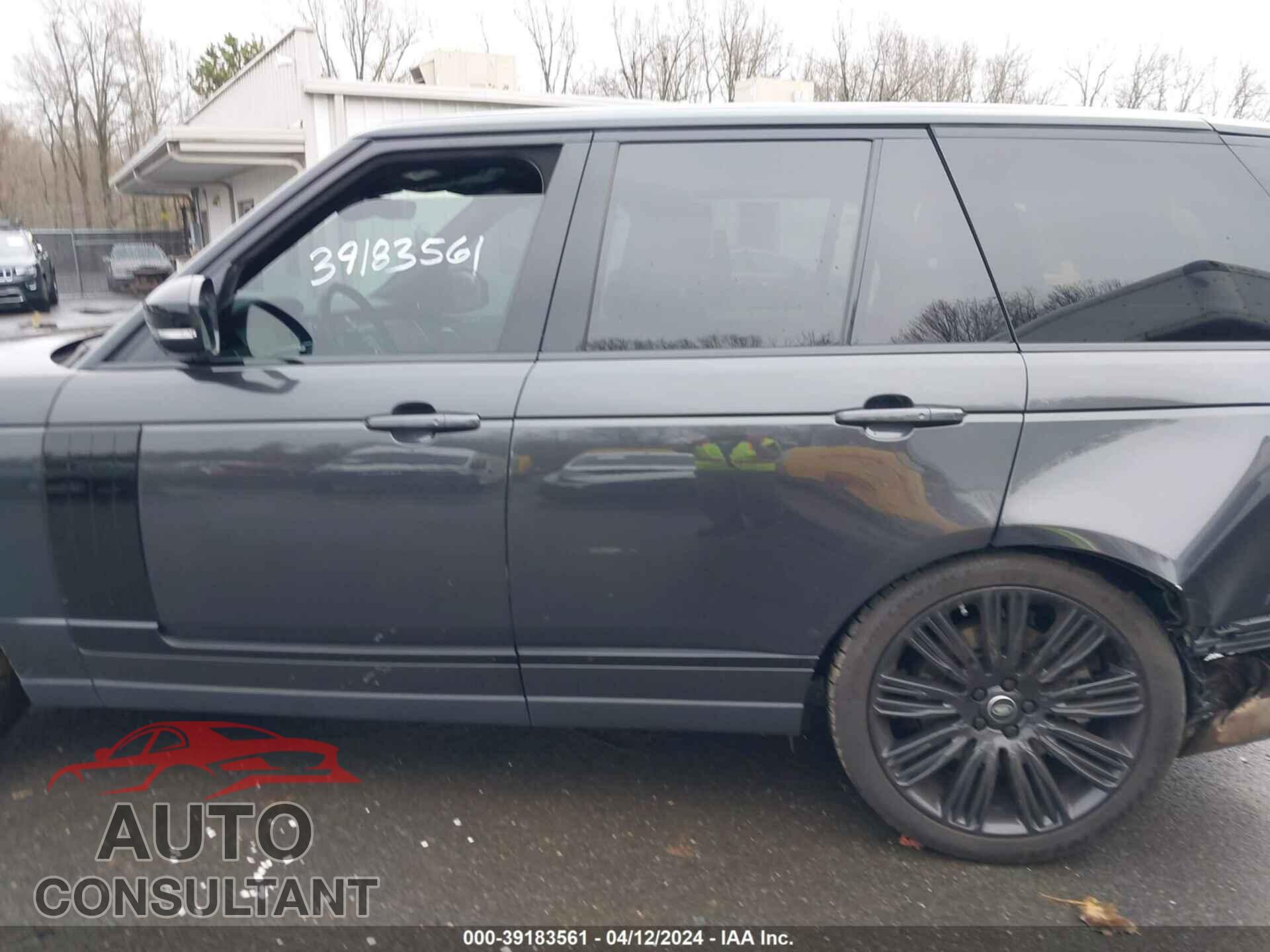 LAND ROVER RANGE ROVER 2020 - SALGS2RU2LA403270