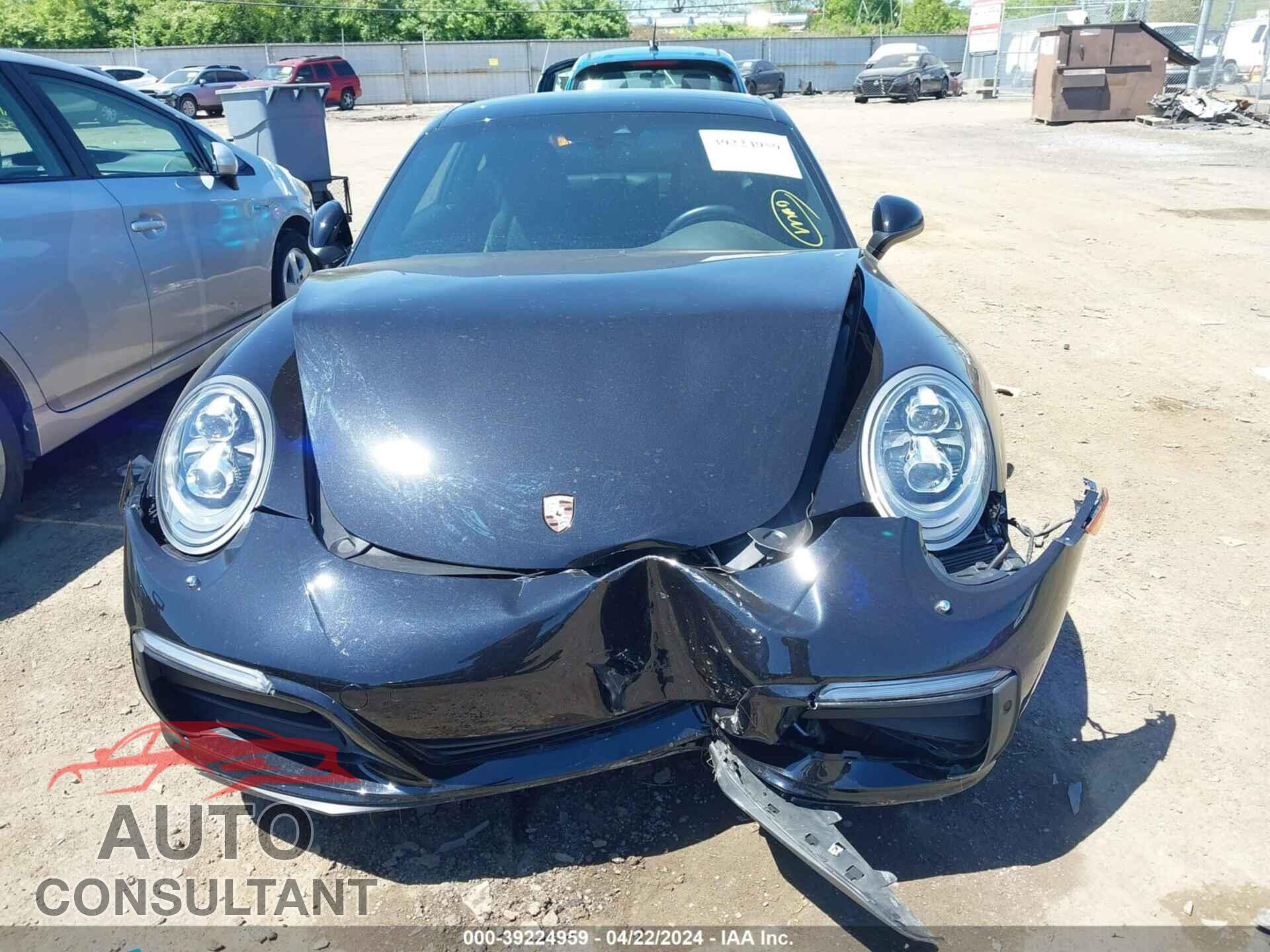 PORSCHE 911 2017 - WP0AA2A95HS108477