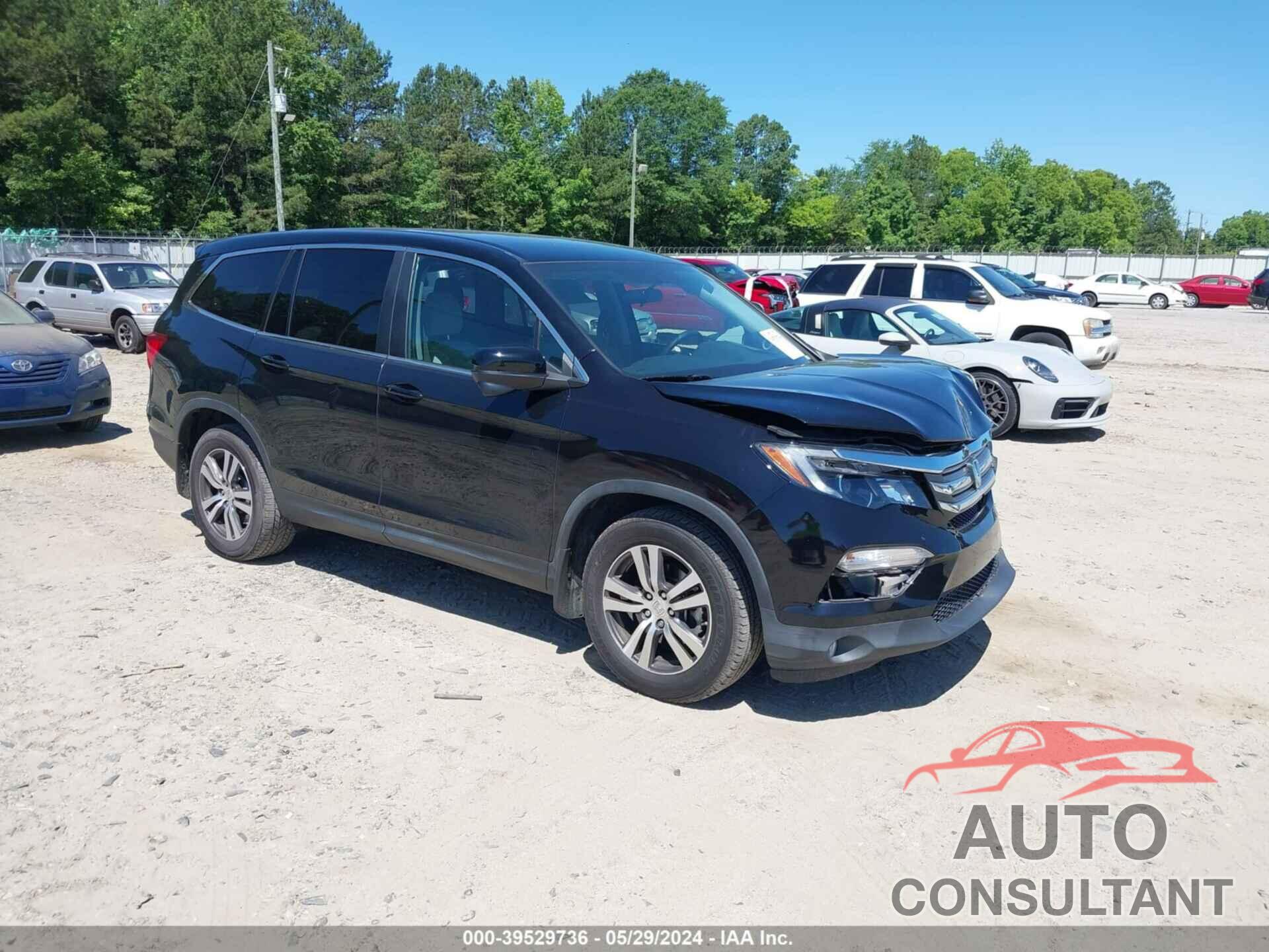 HONDA PILOT 2017 - 5FNYF5H35HB017886