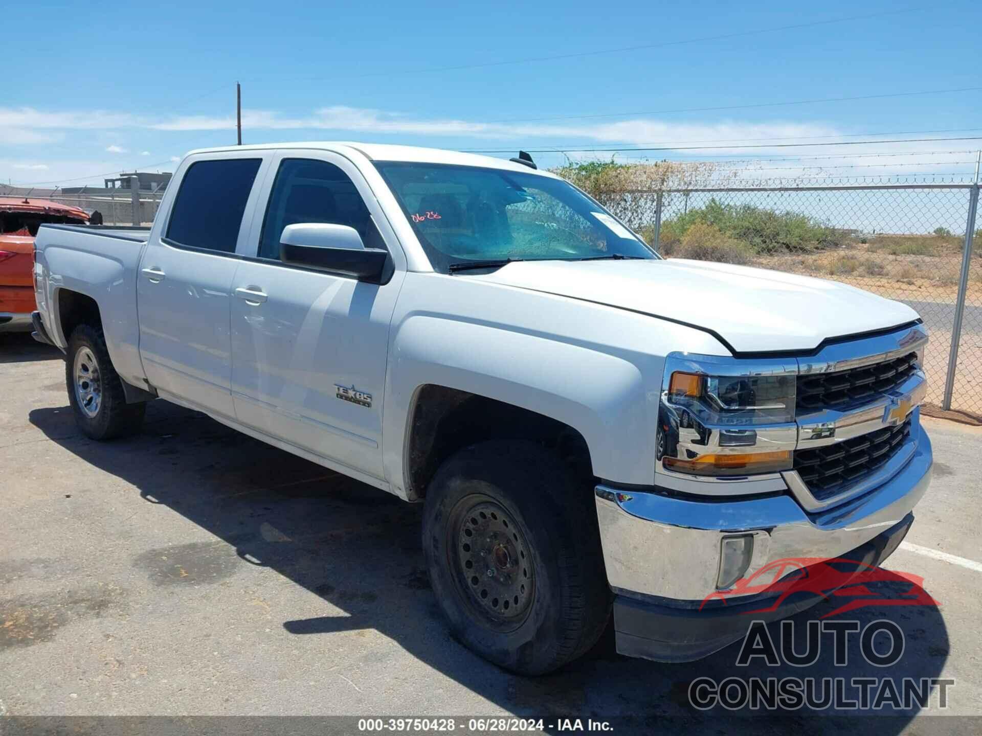 CHEVROLET SILVERADO 1500 2018 - 3GCPCREC0JG607512