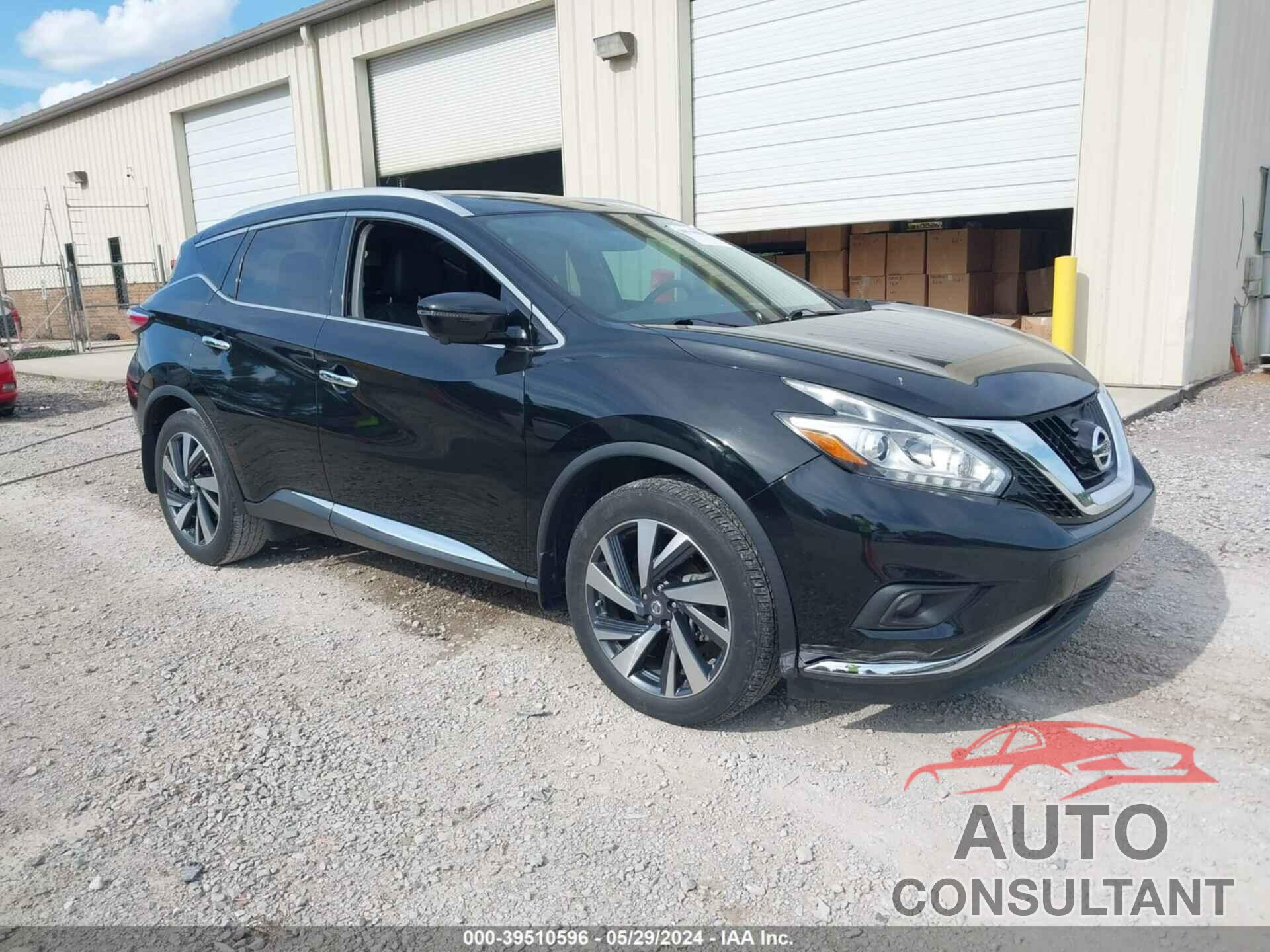 NISSAN MURANO 2017 - 5N1AZ2MG8HN154401