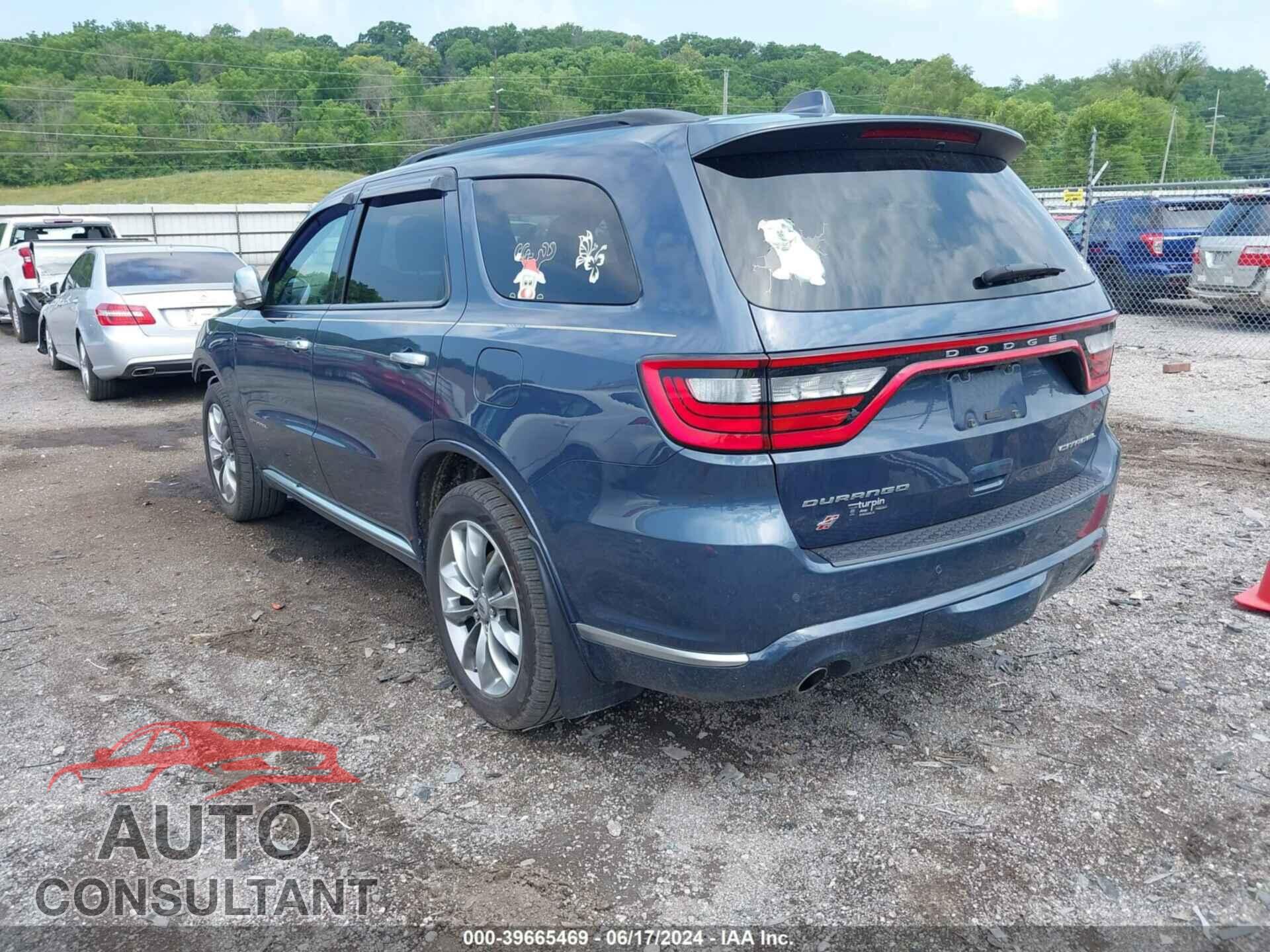 DODGE DURANGO 2021 - 1C4RDJEG9MC740075