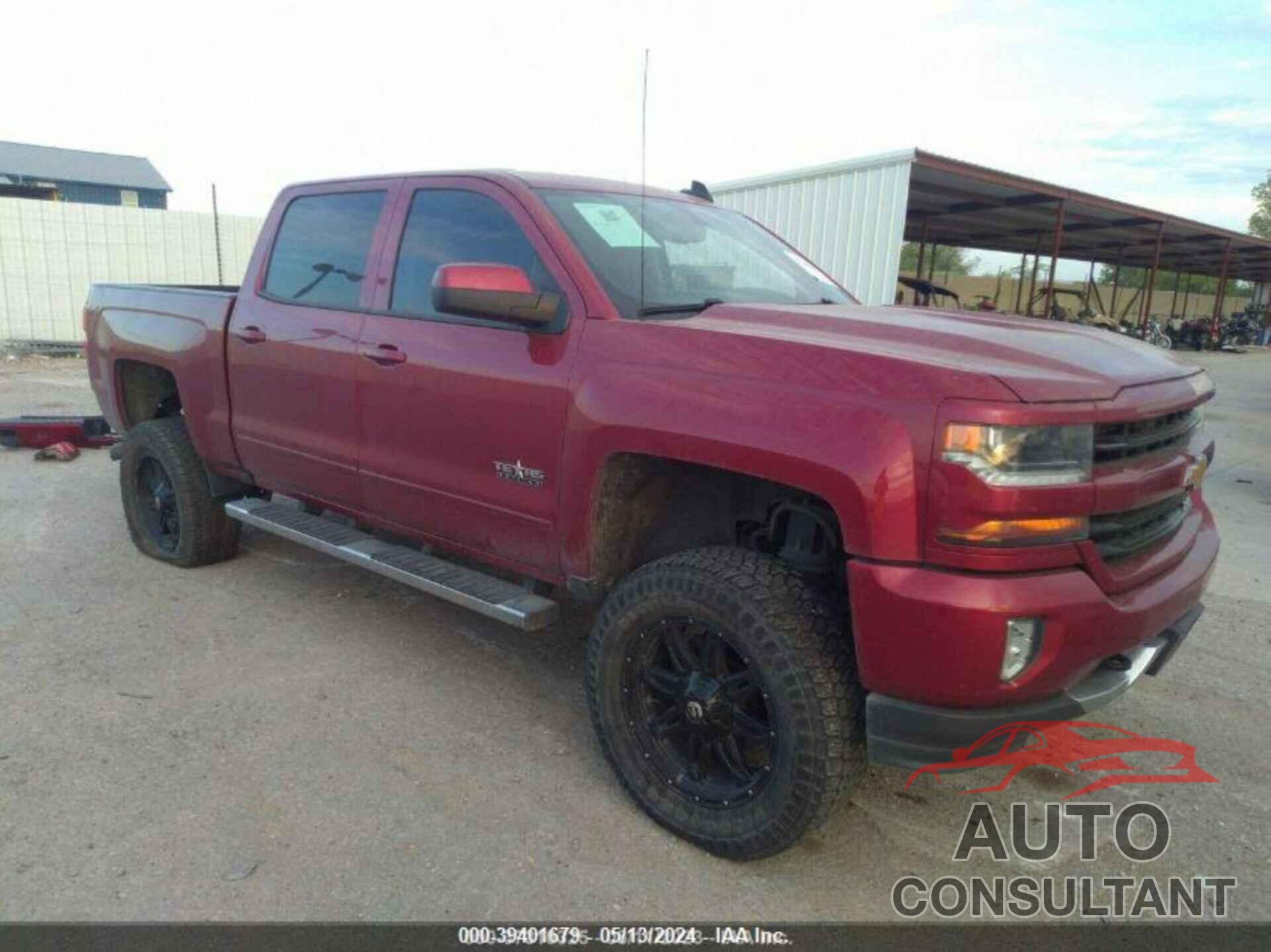 CHEVROLET SILVERADO 1500 2018 - 3GCUKREC6JG621193