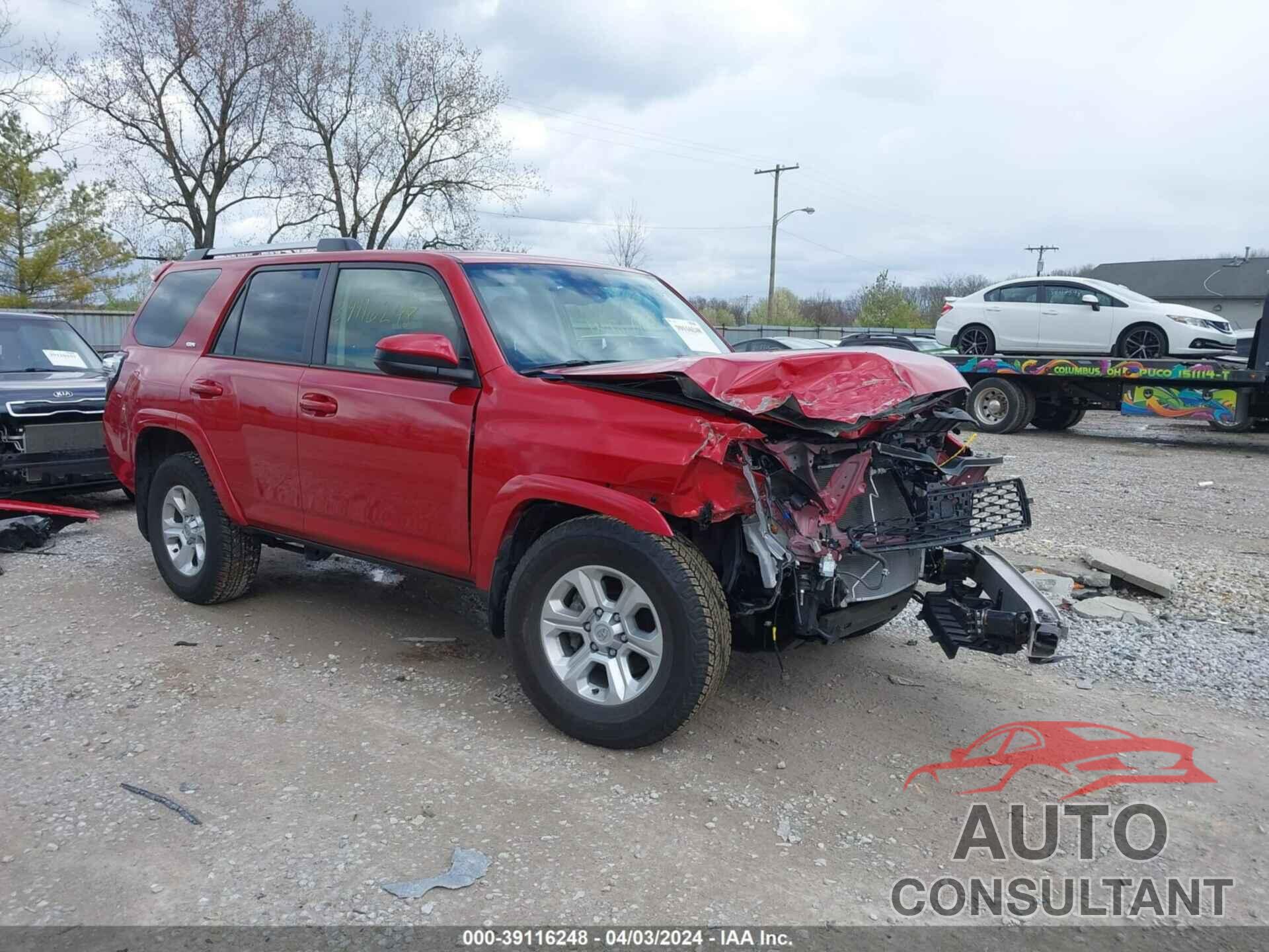 TOYOTA 4RUNNER 2023 - JTEEU5JR3P5297990