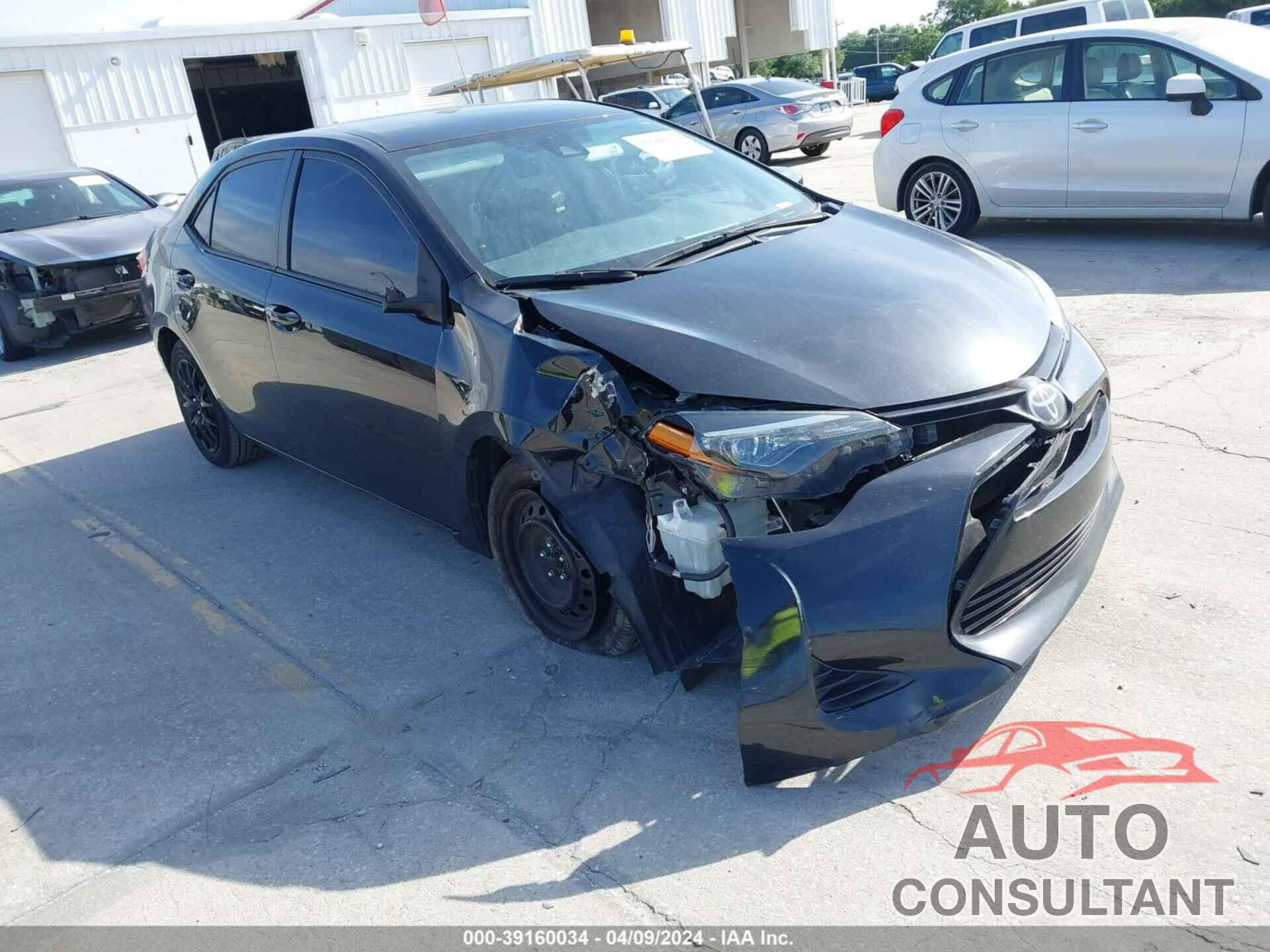 TOYOTA COROLLA 2019 - 2T1BURHE9KC223860