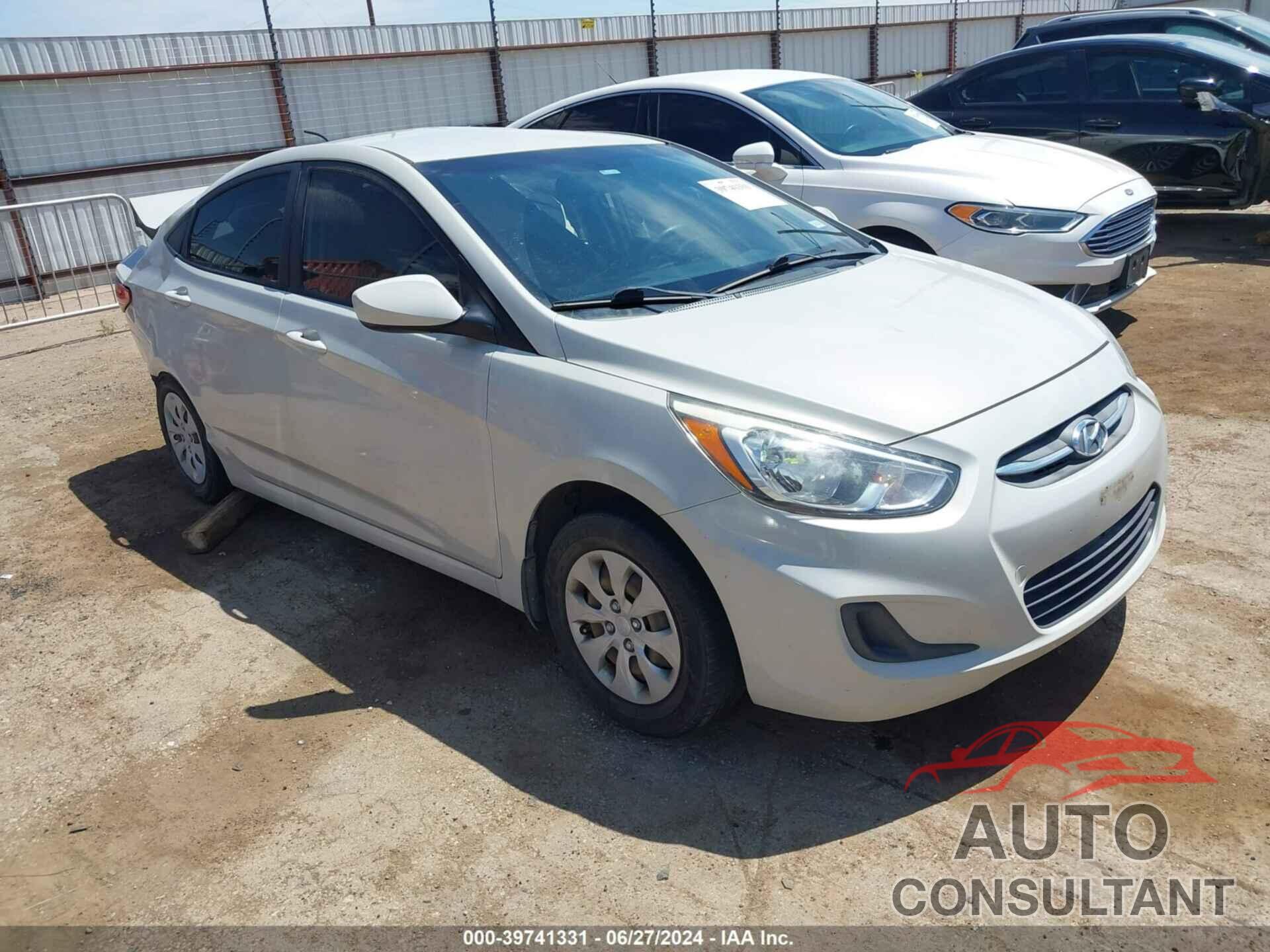 HYUNDAI ACCENT 2016 - KMHCT4AE1GU025543