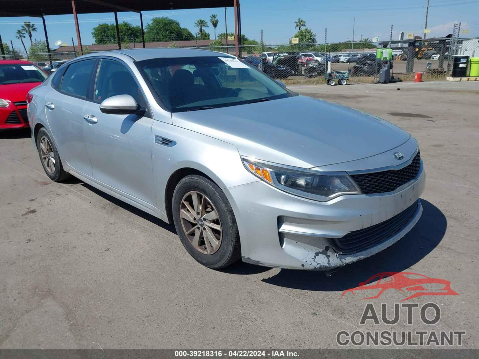 KIA OPTIMA 2018 - 5XXGT4L36JG203414