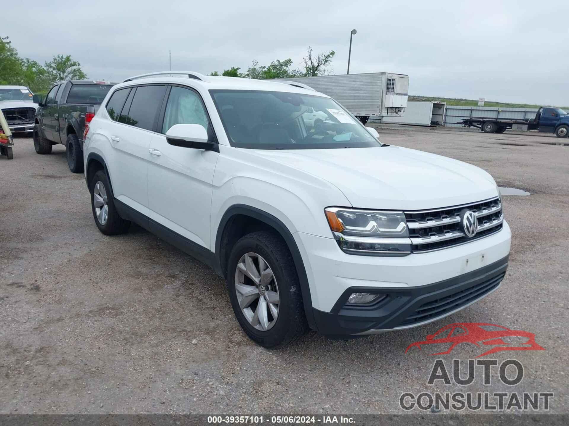 VOLKSWAGEN ATLAS 2019 - 1V2UR2CA9KC547582