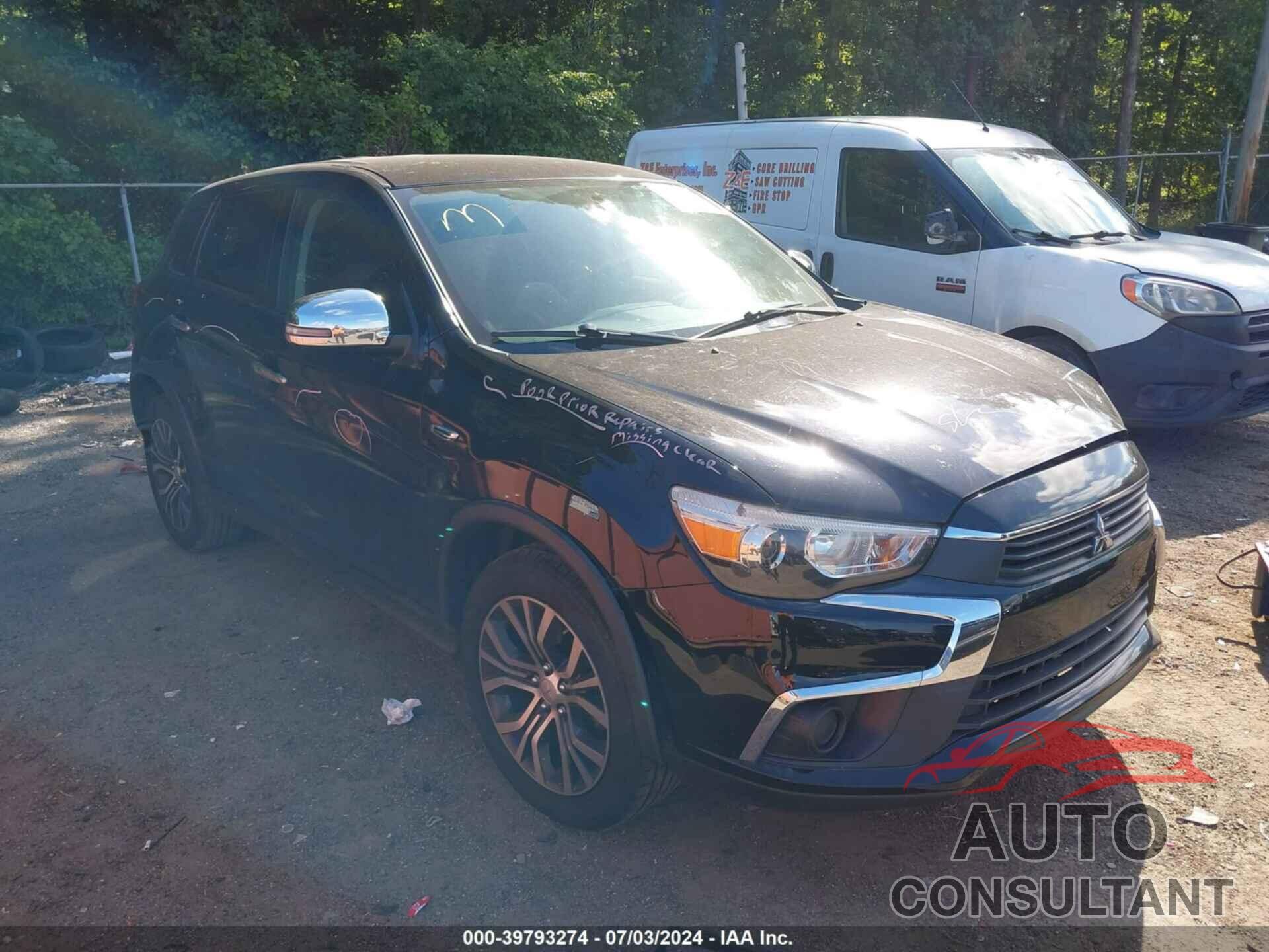 MITSUBISHI OUTLANDER SPORT 2017 - JA4AP3AU9HZ001250