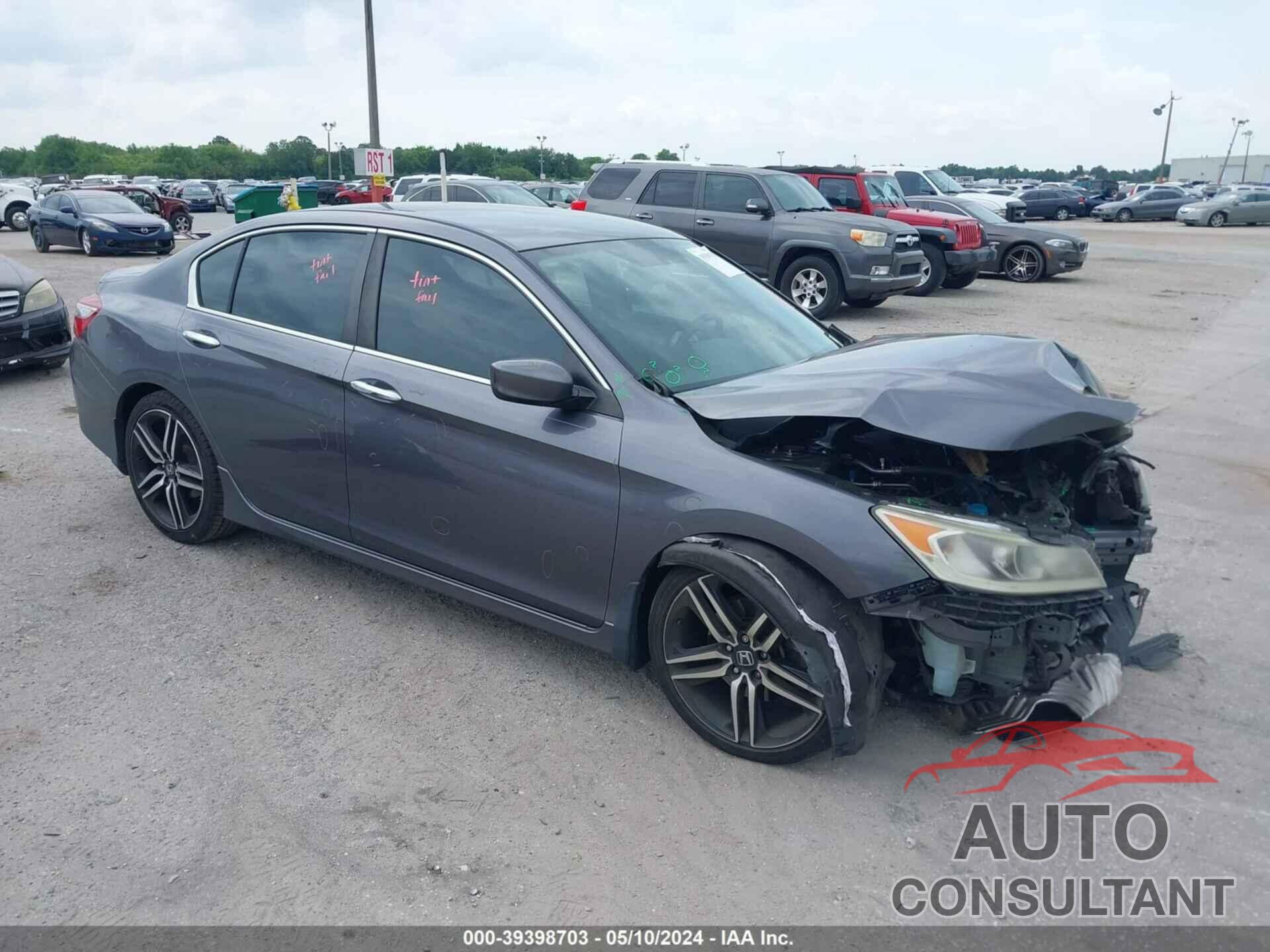 HONDA ACCORD 2017 - 1HGCR2F58HA033028