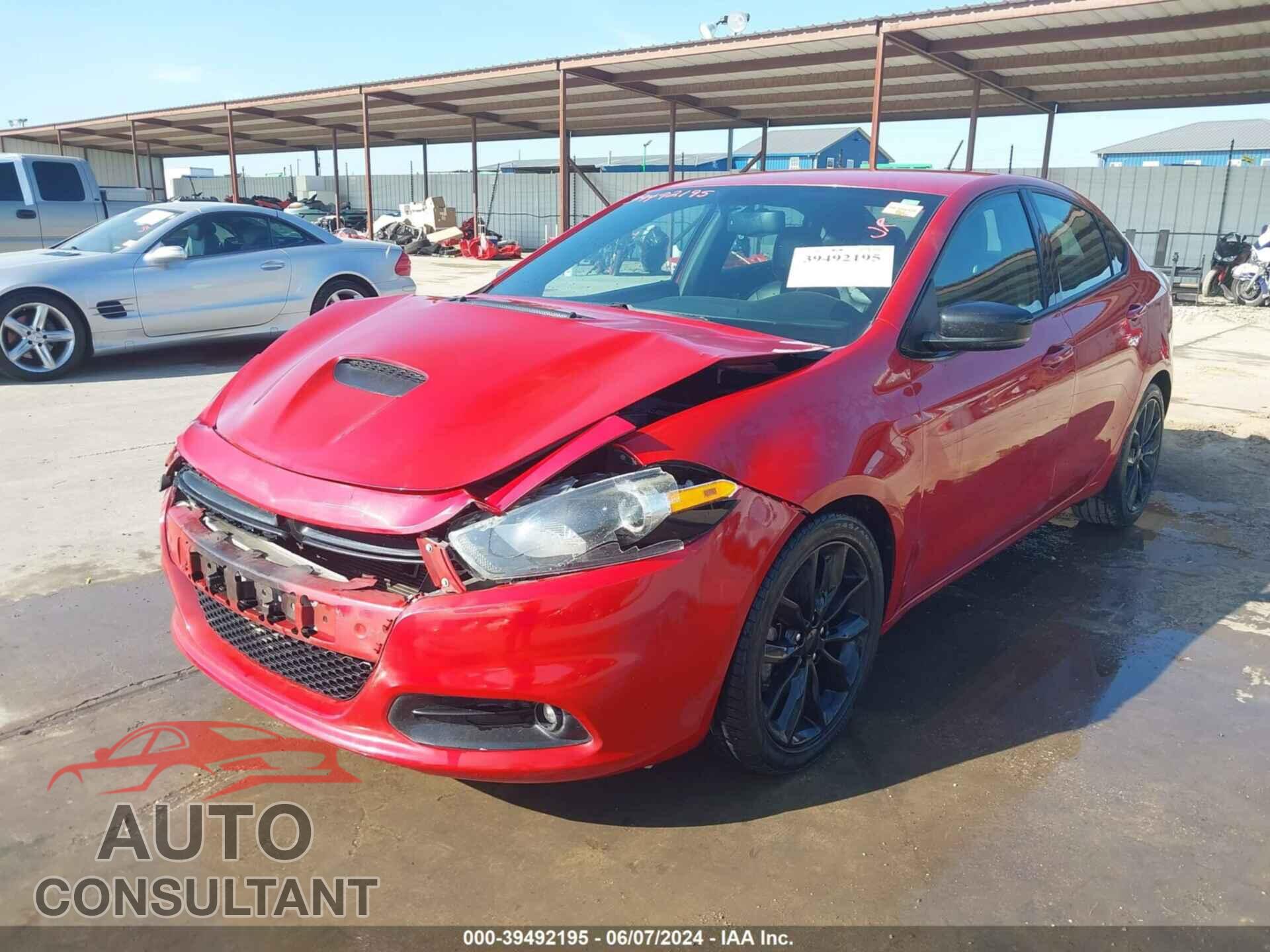 DODGE DART 2016 - 1C3CDFEB3GD701816