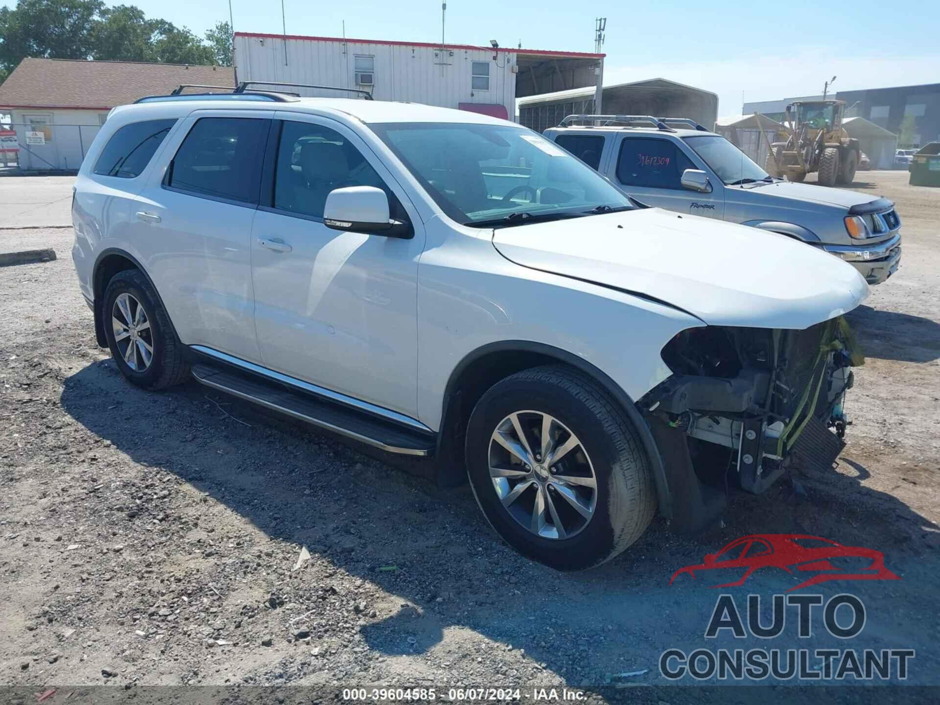 DODGE DURANGO 2016 - 1C4RDHDG6GC476909