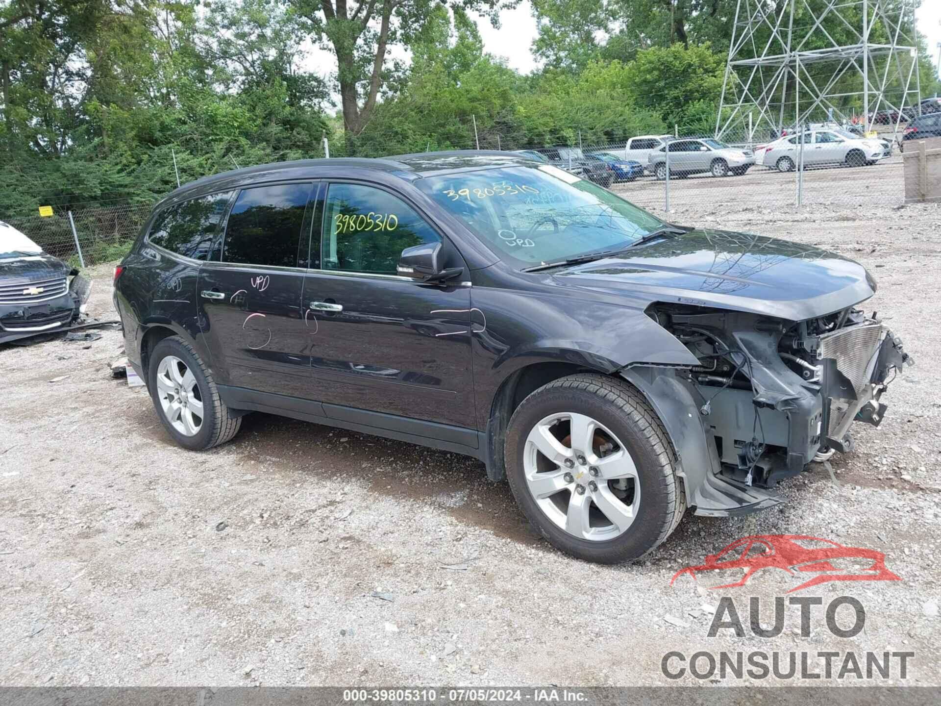 CHEVROLET TRAVERSE 2016 - 1GNKVGKD9GJ235205